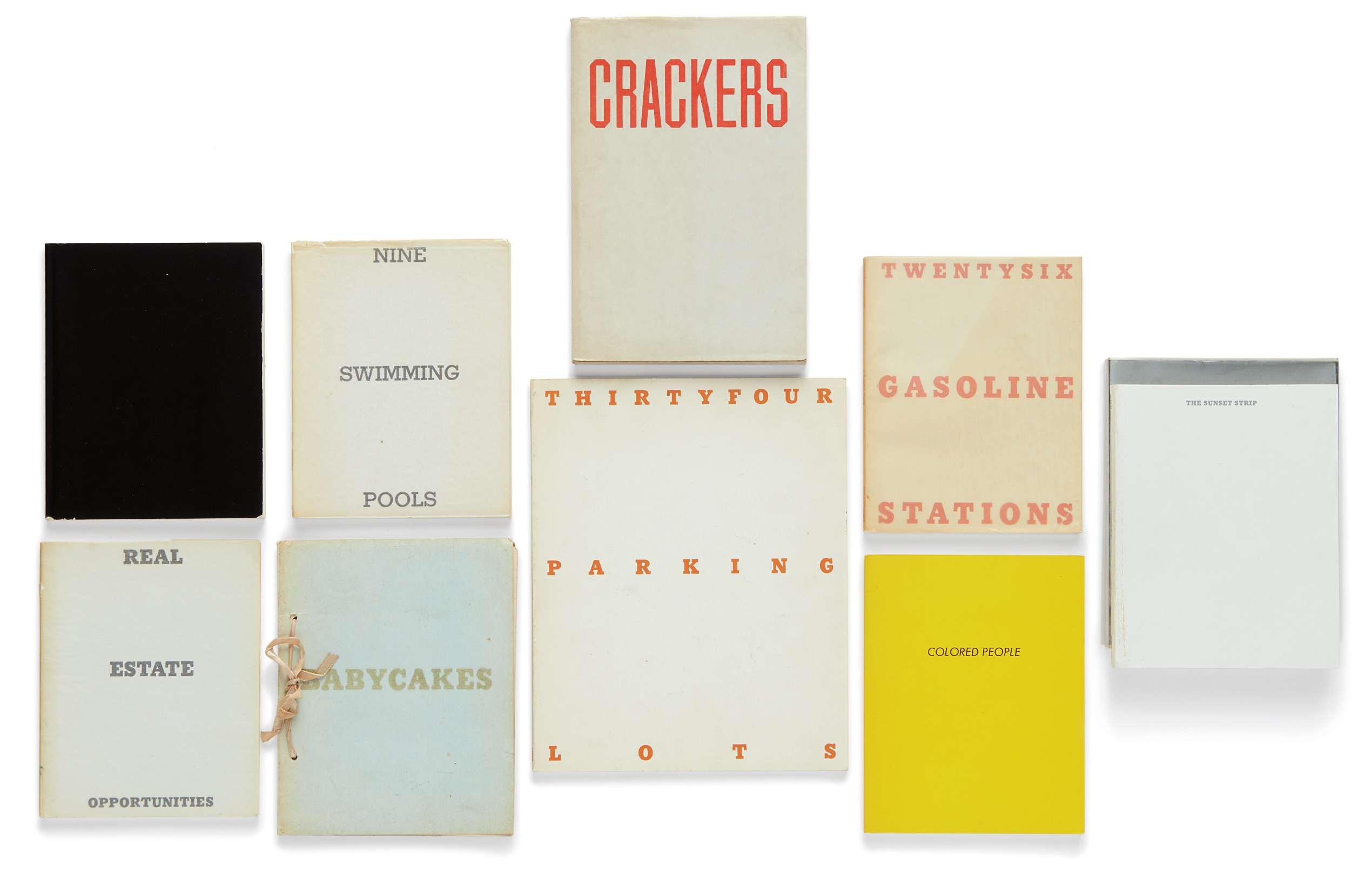 Ed Ruscha — Selected artist's books