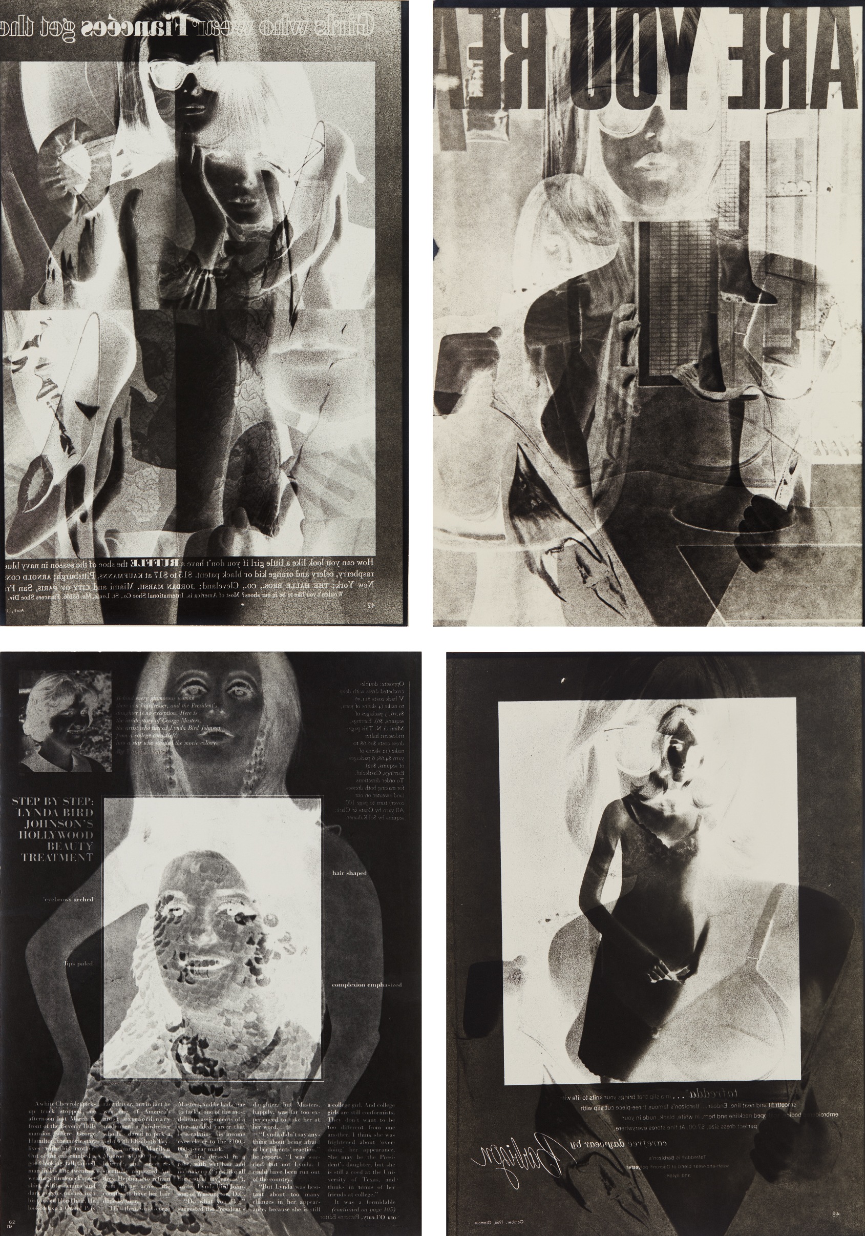 Robert Heinecken — Selected Images from Are You Rea