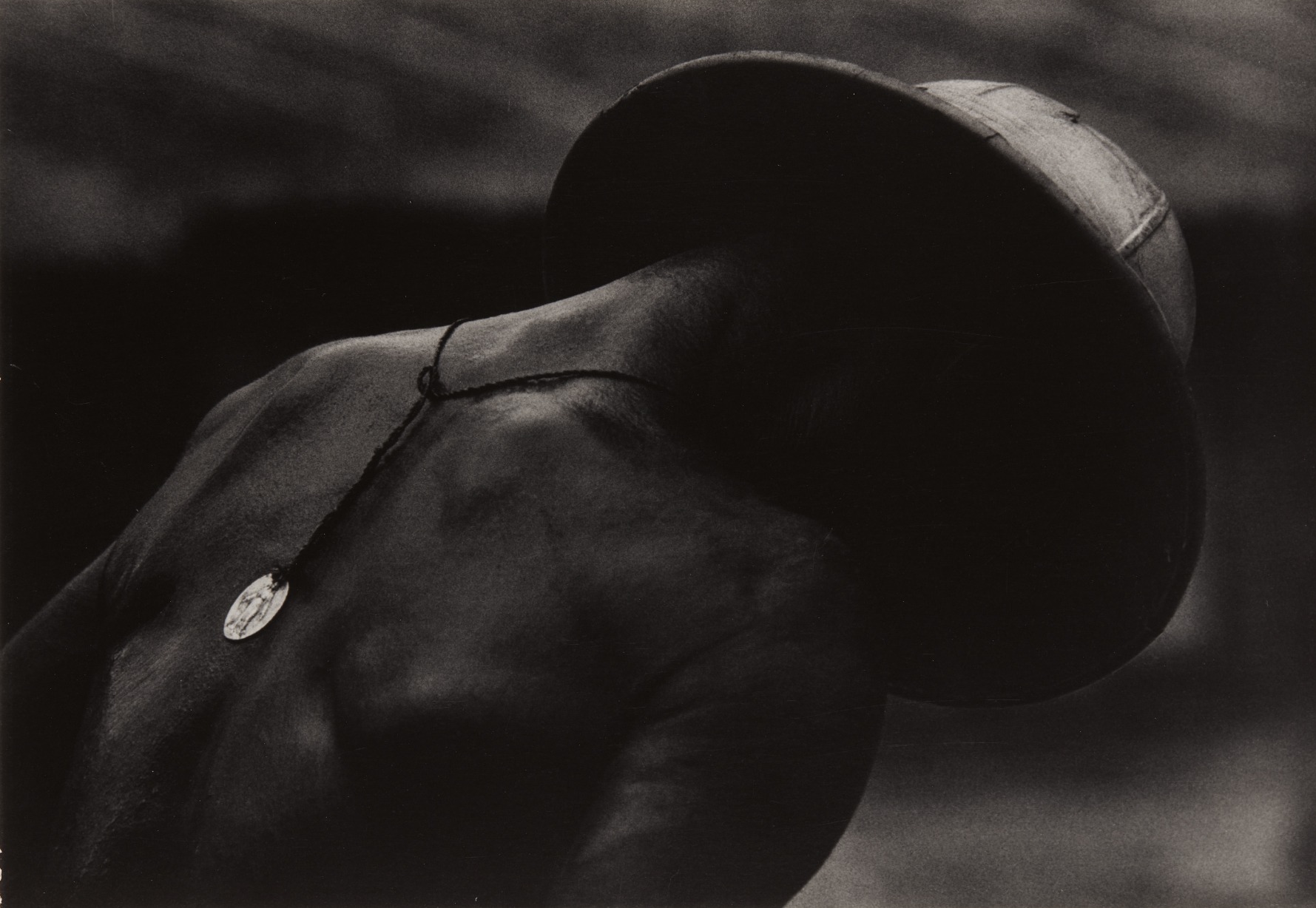 Leper Patient and Religious Medal from A Man of Mercy