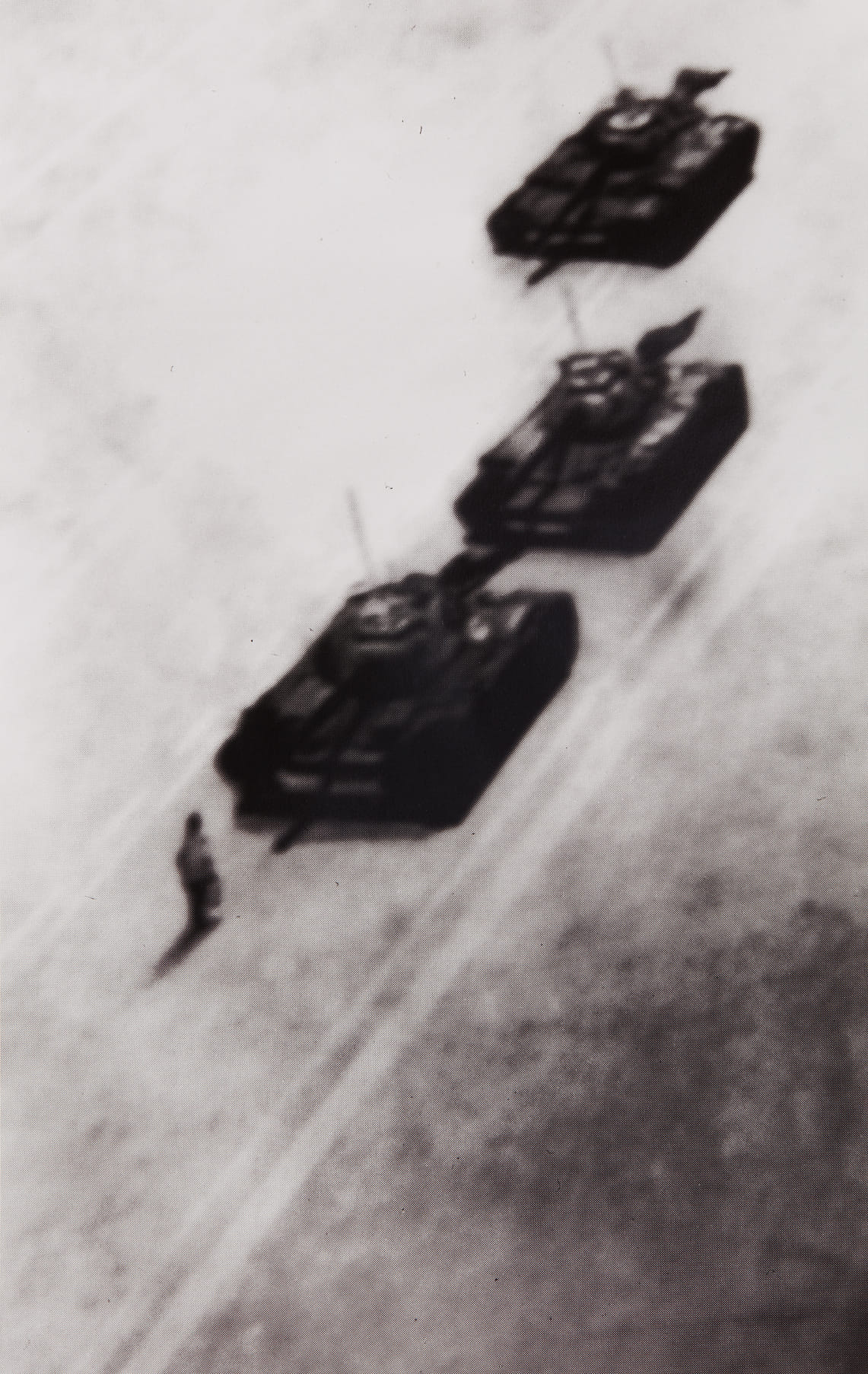 Vik Muniz — Memory Rendering of Man Stopping Tank in Beijing