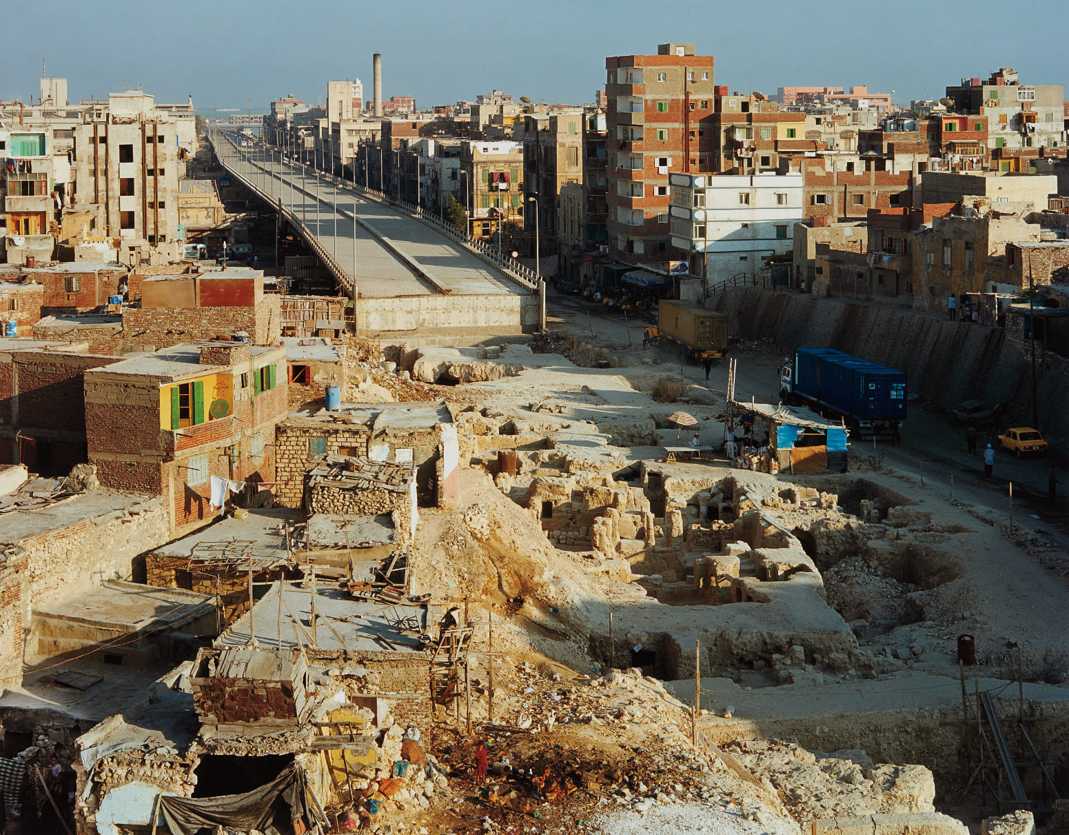 Robert Polidori — Interrupted Highway, Gabbari, Alexandria, Egypt