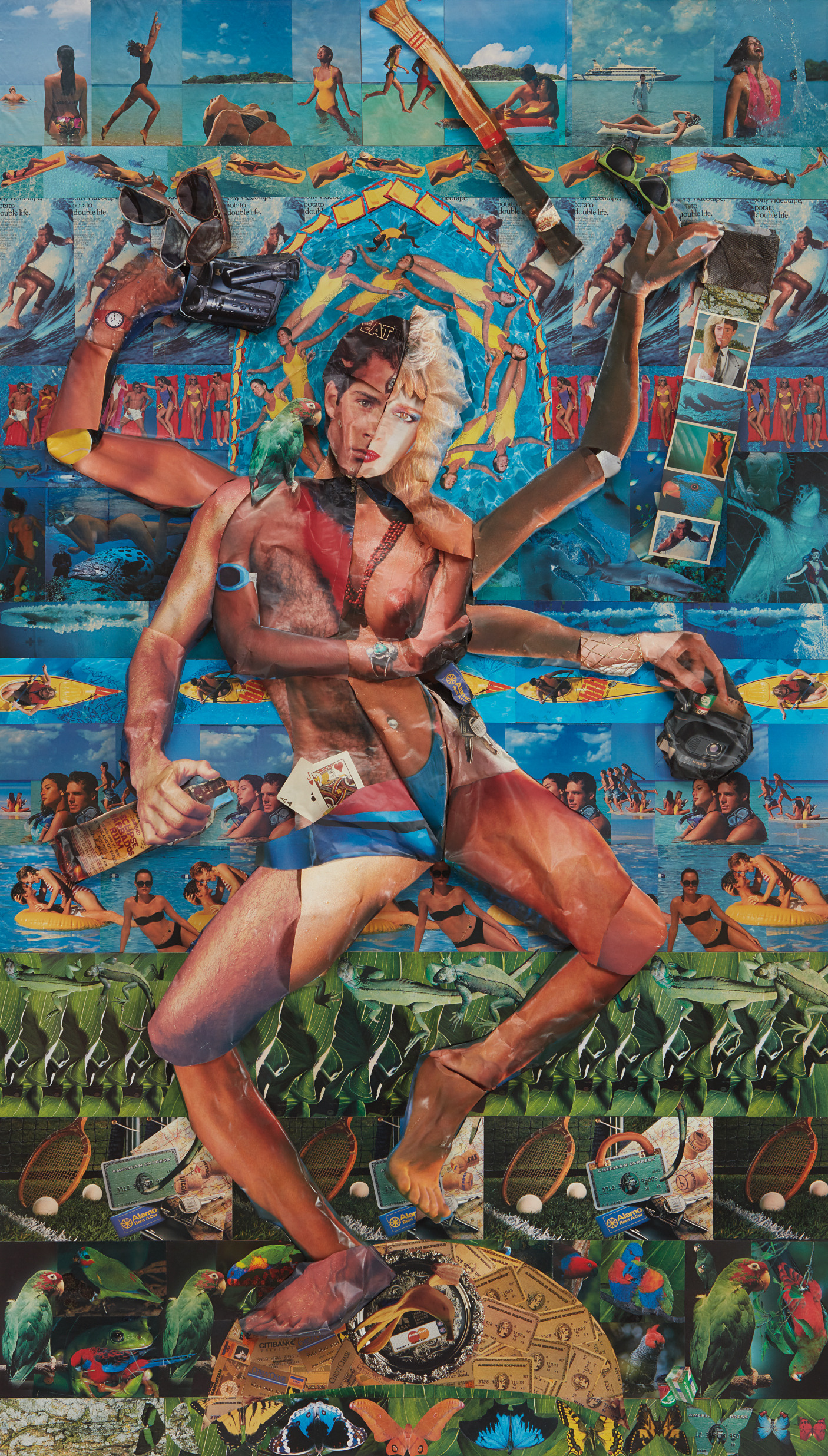 Robert Heinecken — Shiva, the Lord Whose Half Is Woman