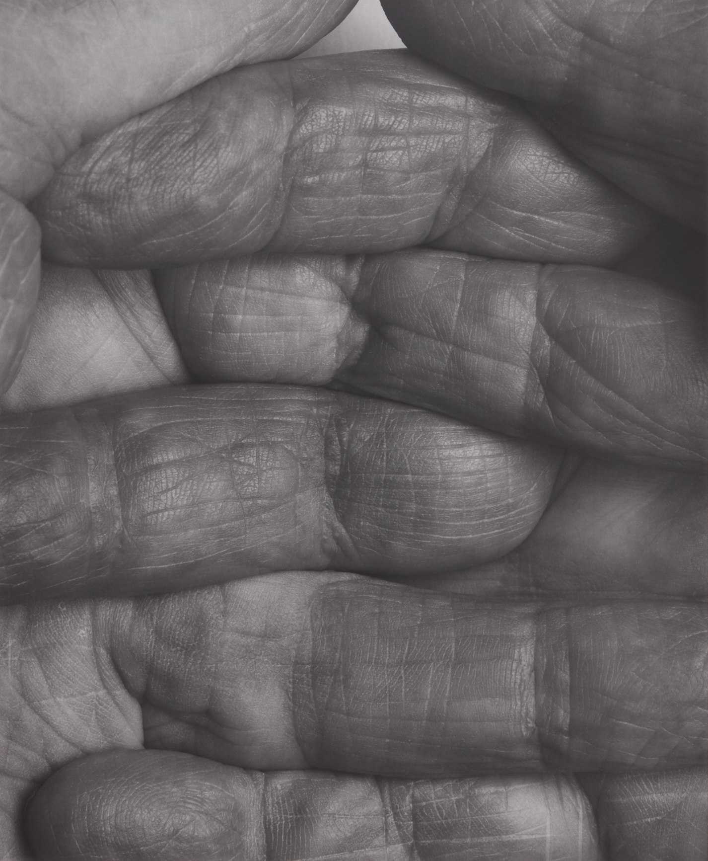 Self Portrait, Interlocking Fingers No. 1