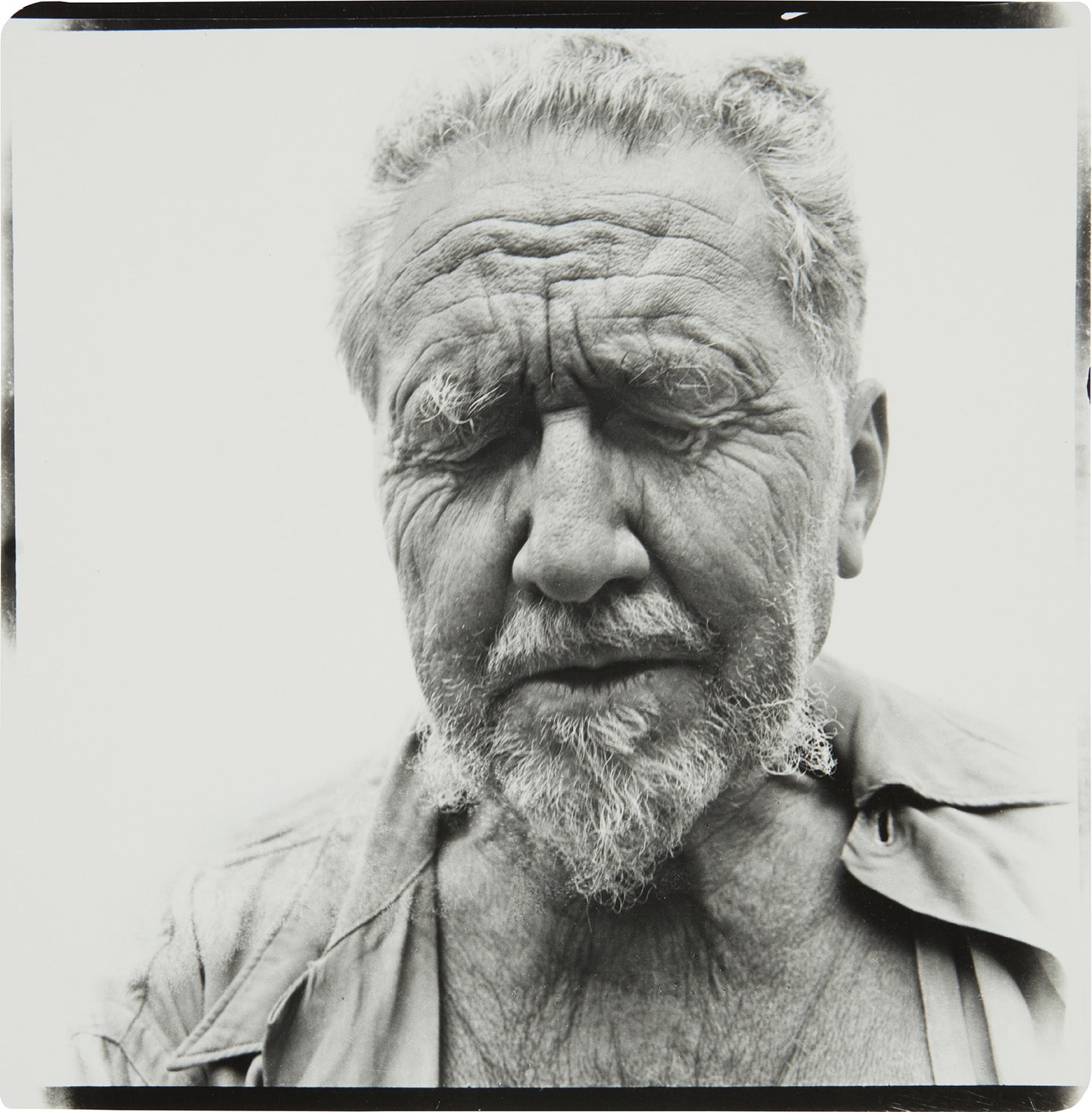 Richard Avedon — Ezra Pound, poet, Rutherford, New Jersey, June 30, 1958