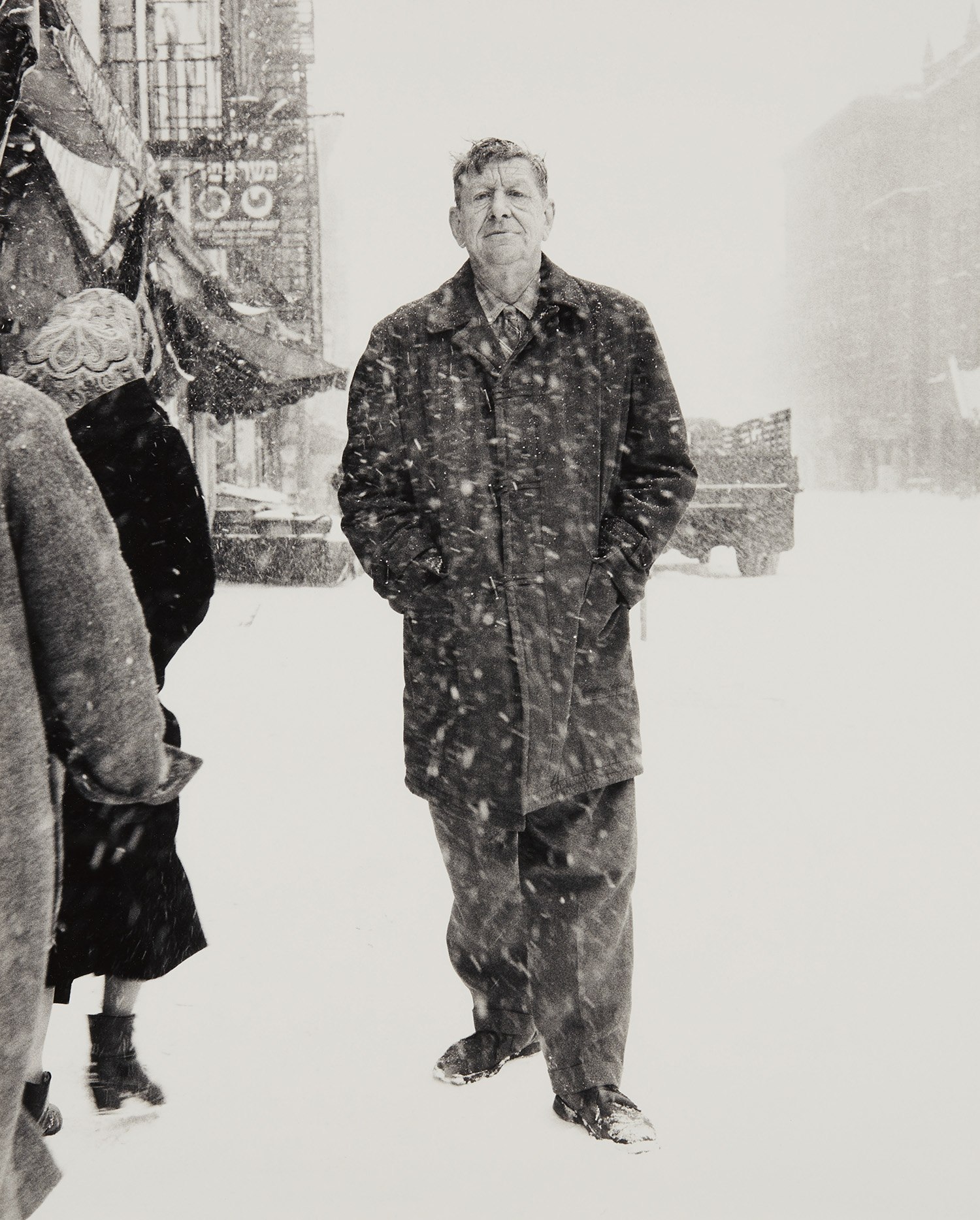 Richard Avedon — W. H. Auden, poet, St. Marks Place, New York City, March 3, 1960
