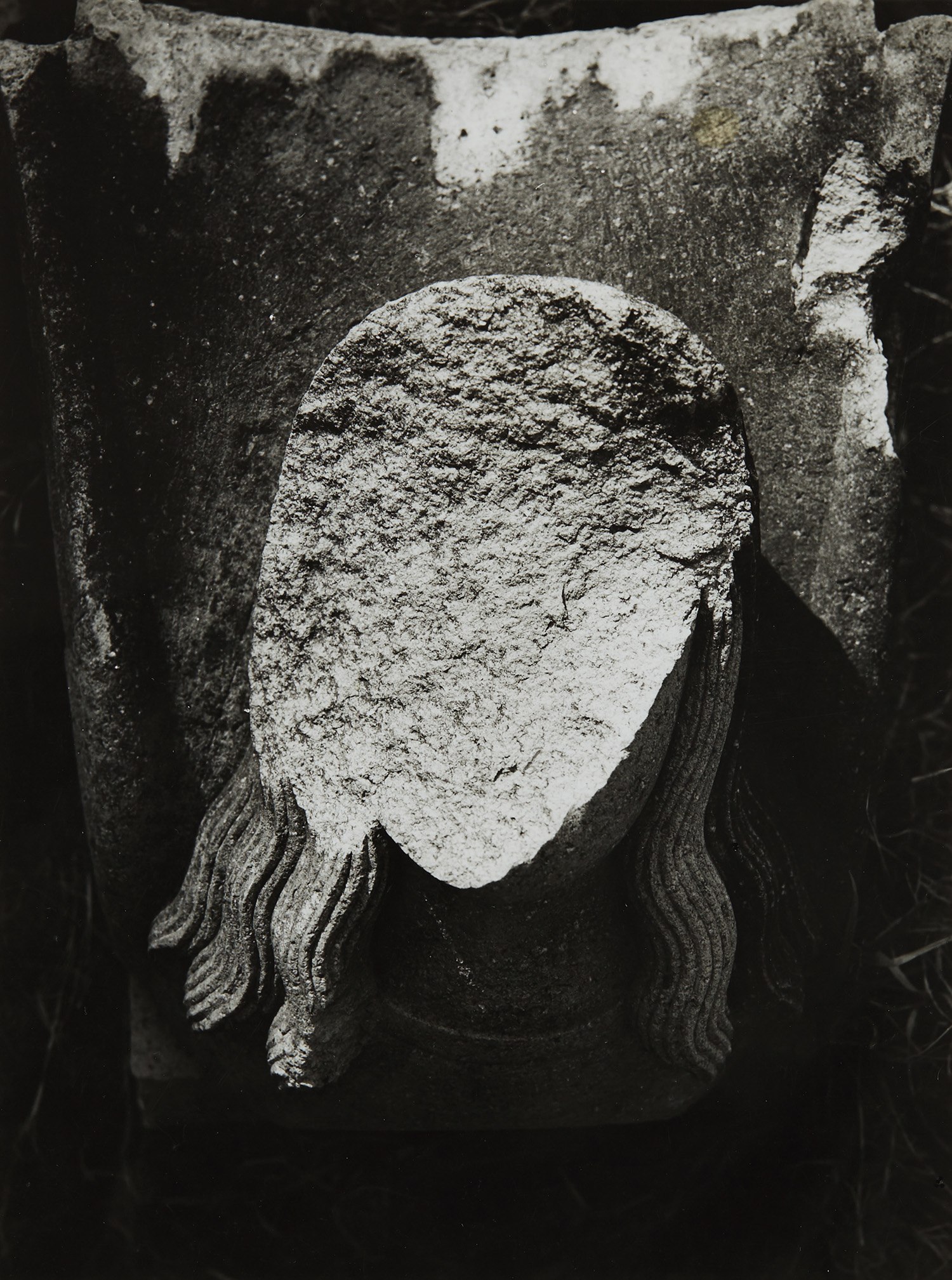 Shomei Tomatsu — Angel Shattered by the Atomic Bomb at Urakami Cathedral, Nagasaki from Nagasaki 11:02