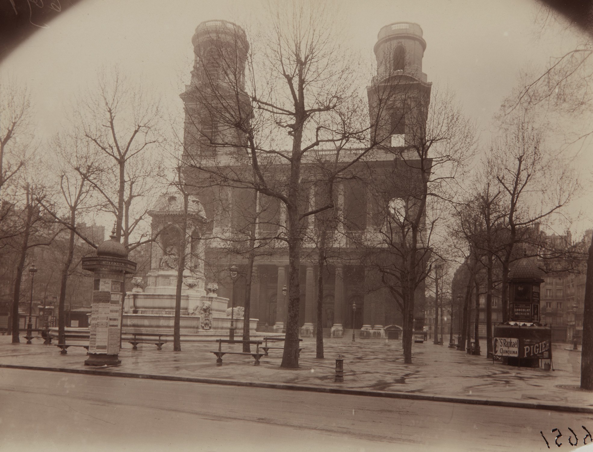 Eugène Atget — Place St. Sulpice