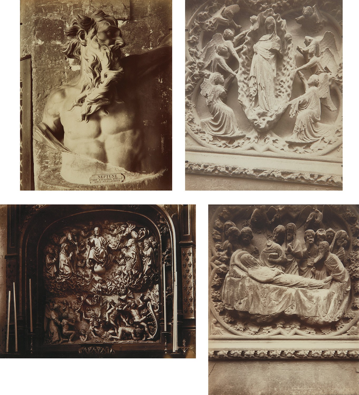 Eugène Atget — Selected Images of Sculpture