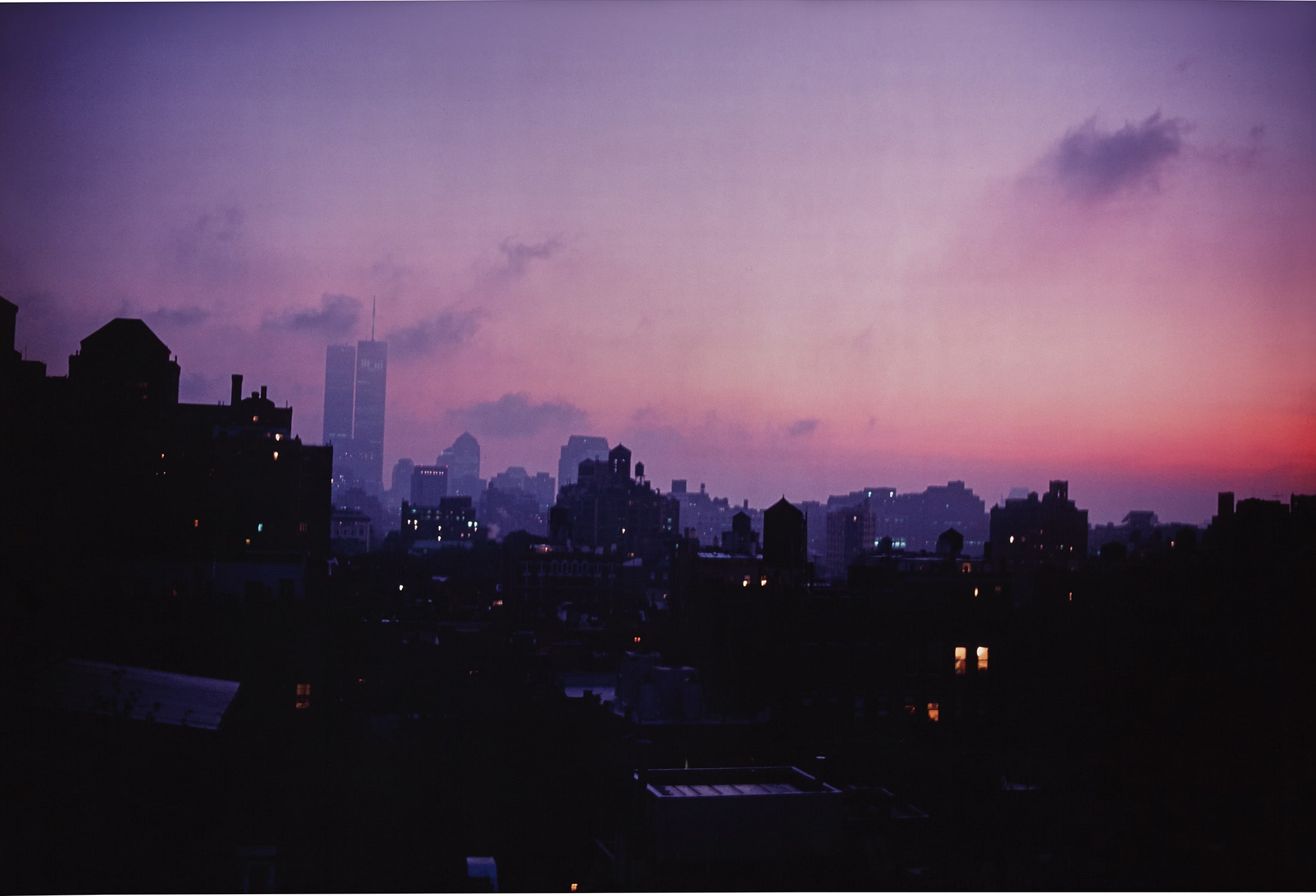 Nan Goldin — Skyline from my window, NY