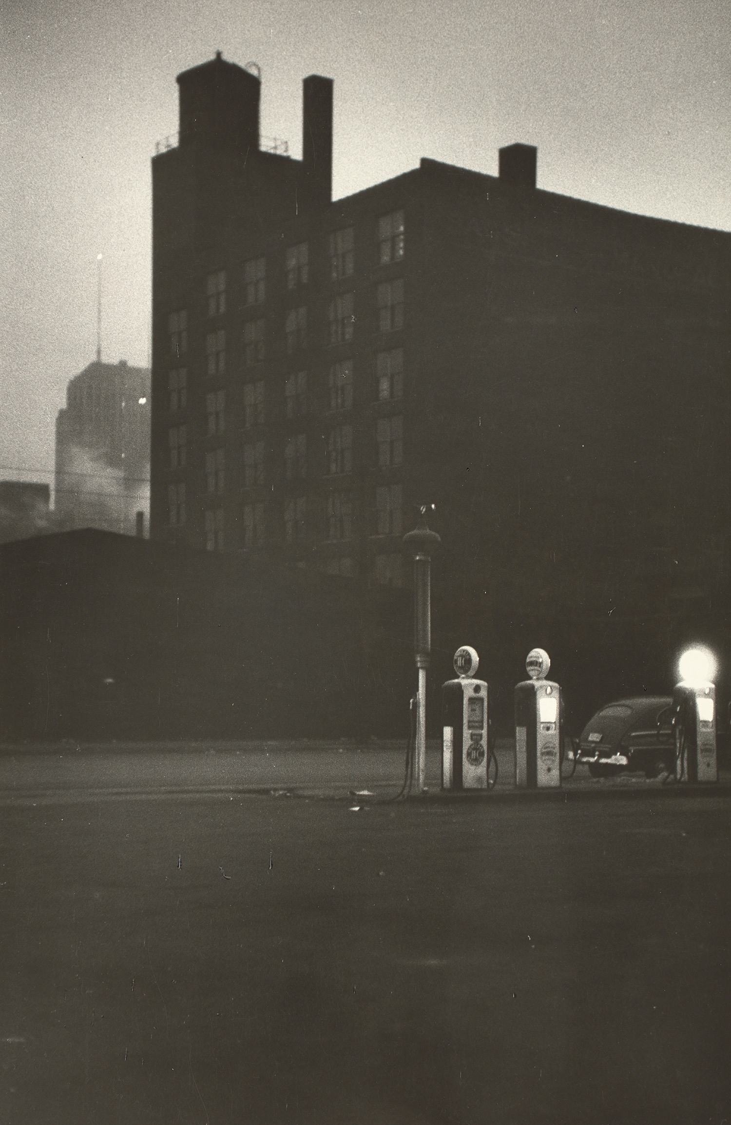 Robert Frank — Gas Station, Chicago
