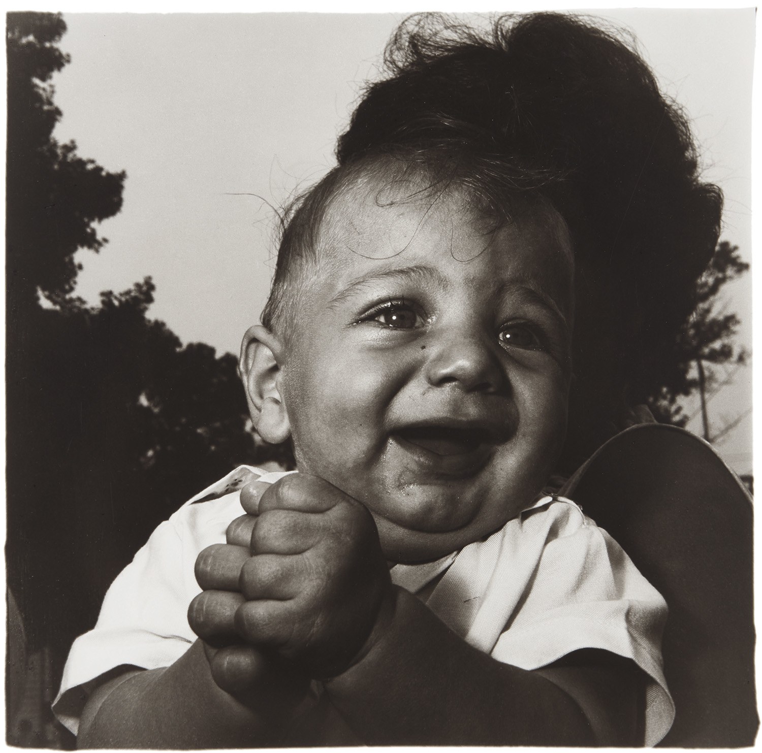 Diane Arbus — Loser at a Diaper Derby, N.J.