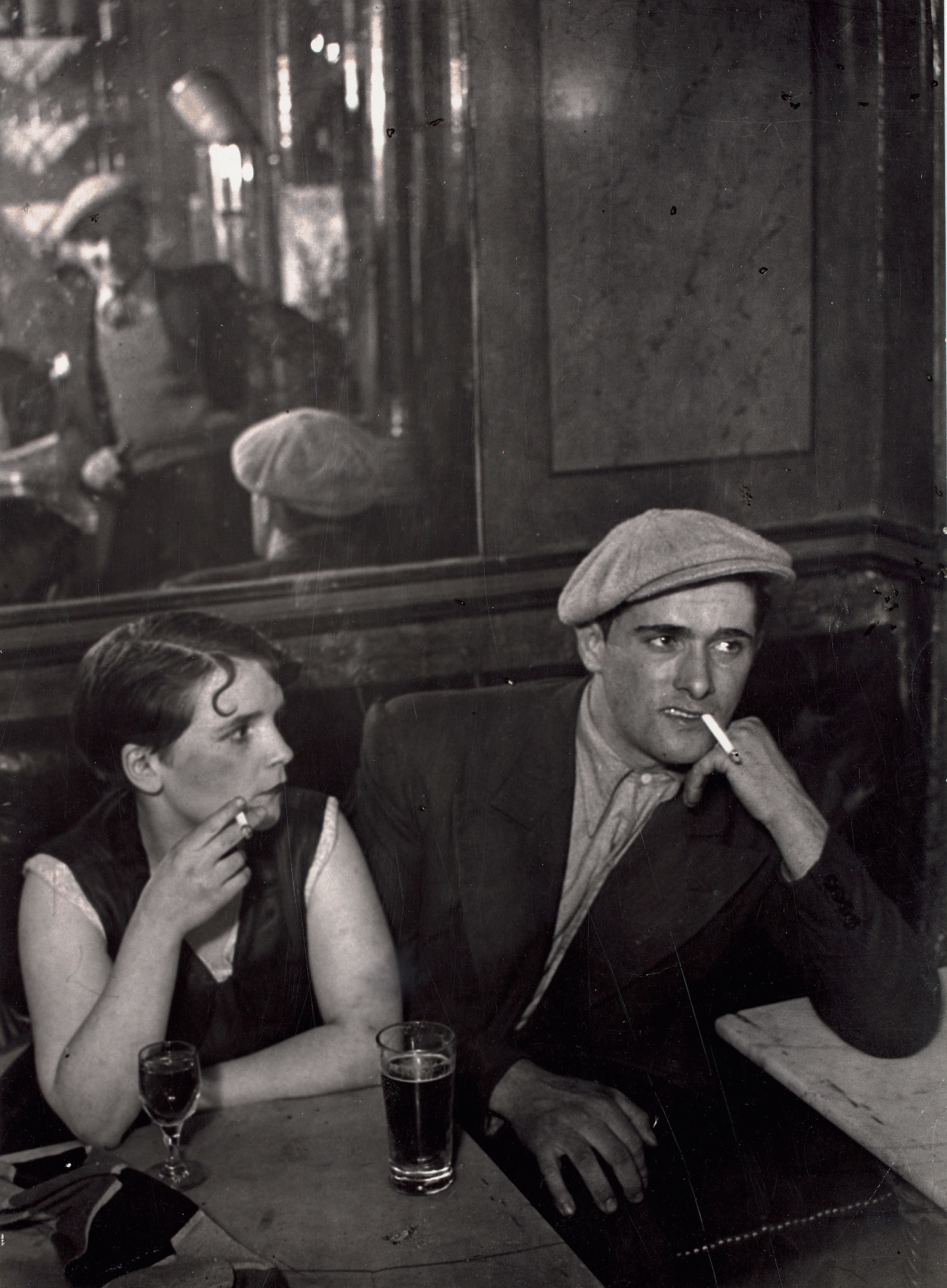 Brassaï (Gyula Halász) — The Lovers' Tiff, Rue Saint-Denis
