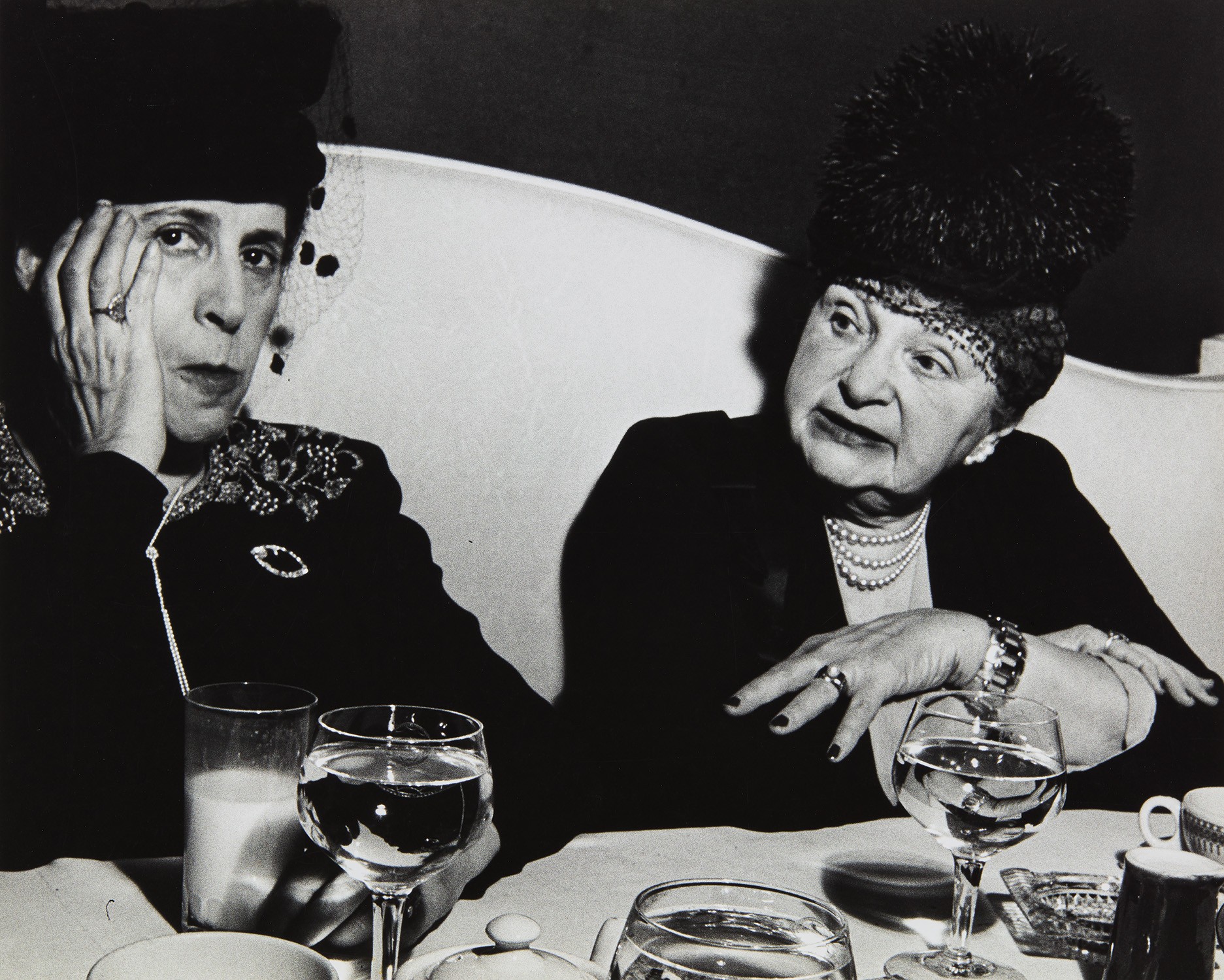 Lisette Model — Fashion Show, Hotel Pierre, NYC