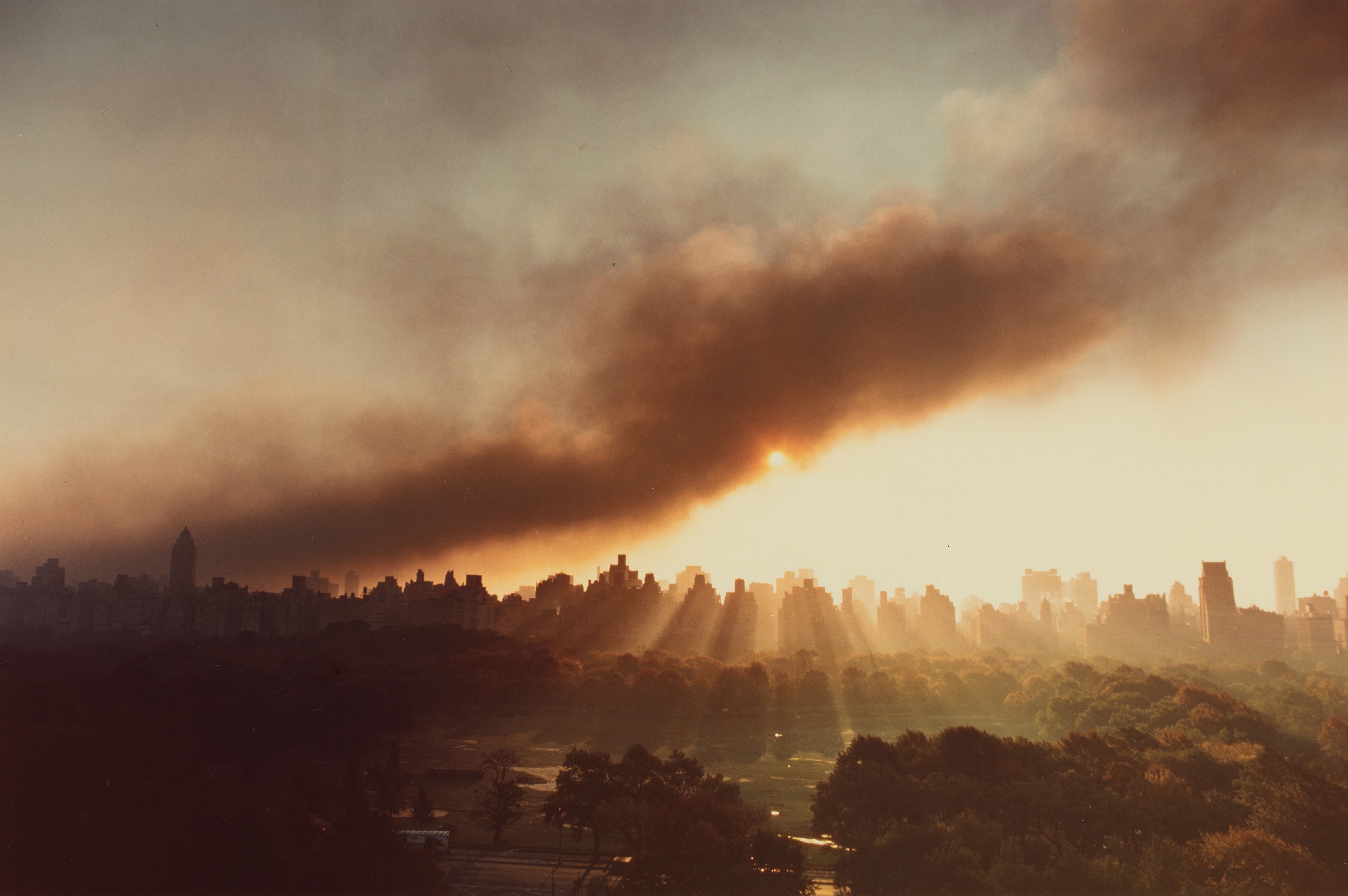 Sunlit streets in the Sixties, N.Y.C.