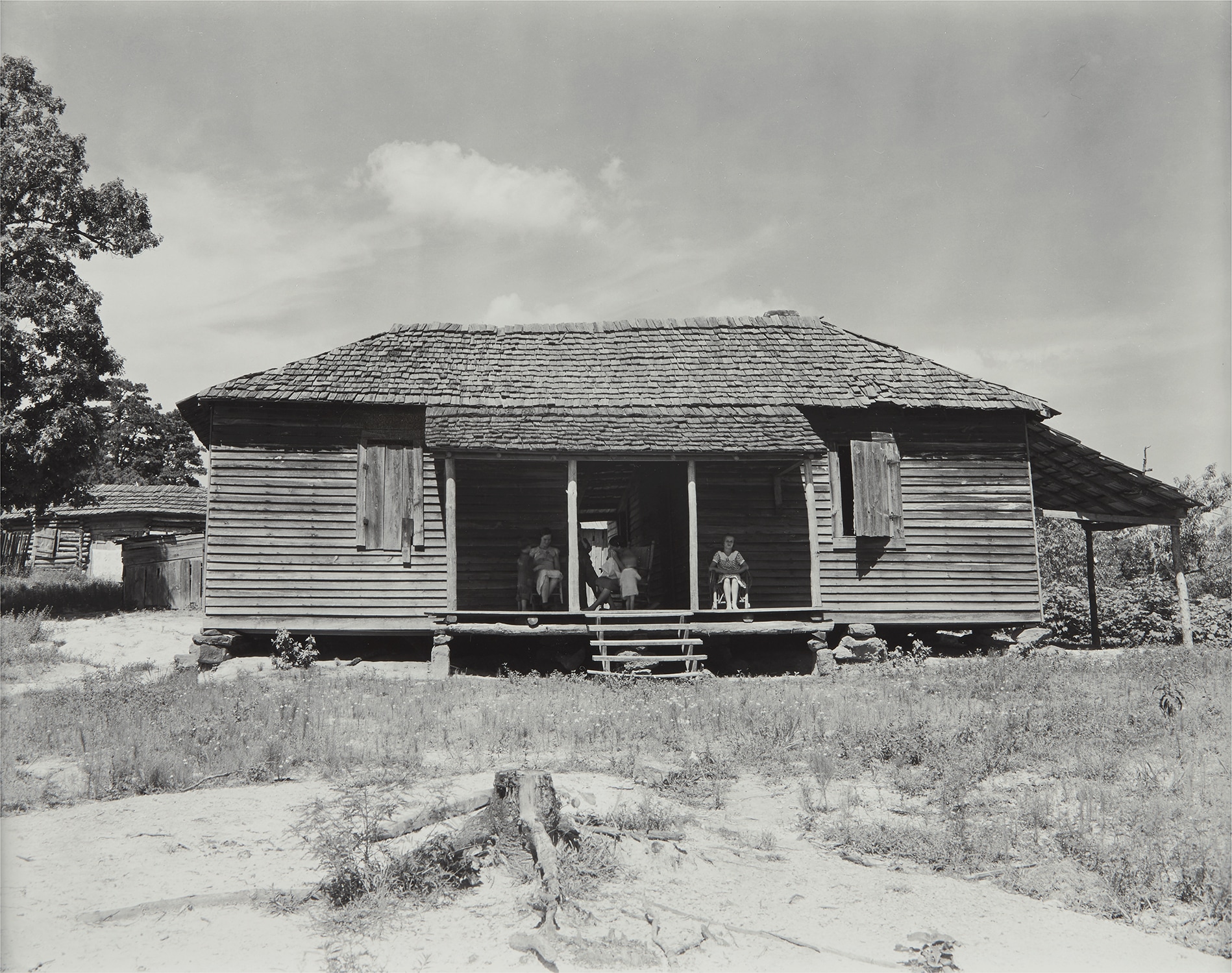 Walker Evans — Home of Floyd Burroughs, A Cotton Sharecropper, Hale County, Alabama