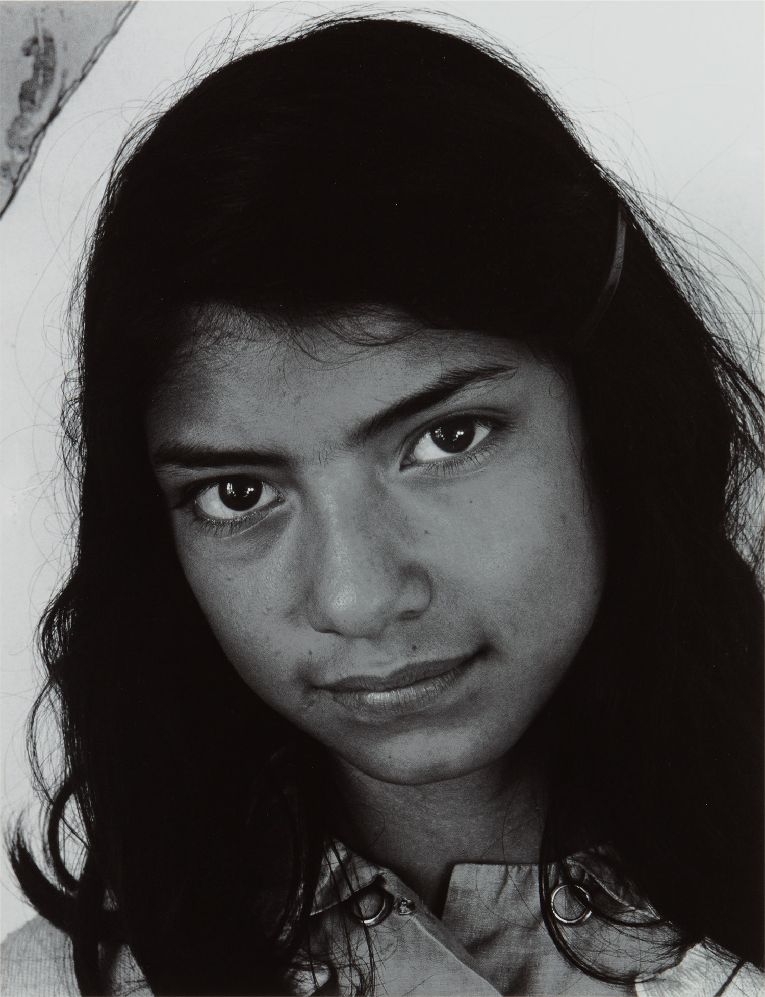 Ansel Adams — Mexican Girl, near Pescadero, California