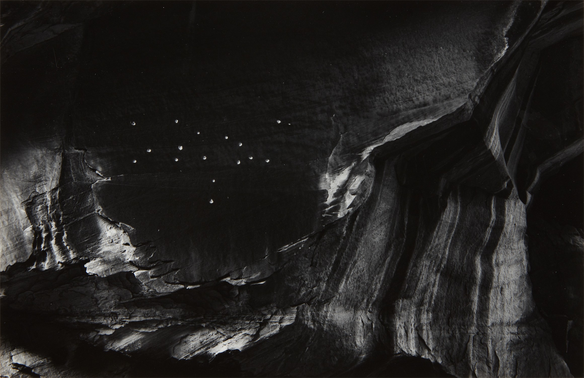 Bullet Holes, Middle Canyon, Capitol Reef National Park, Utah