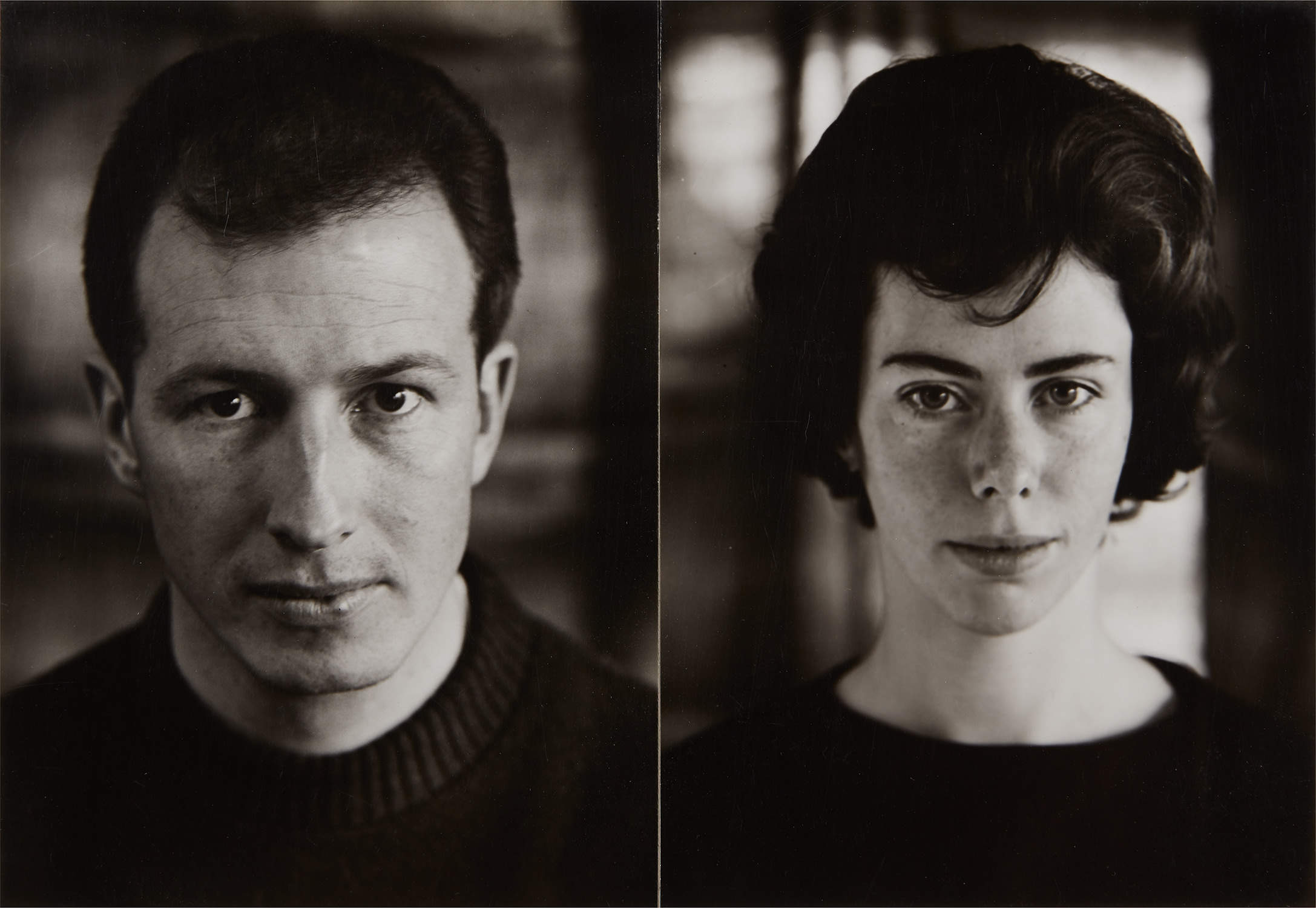 Minor White — Robert and Mary Bourdeau, Easter Sunday, Rochester, New York