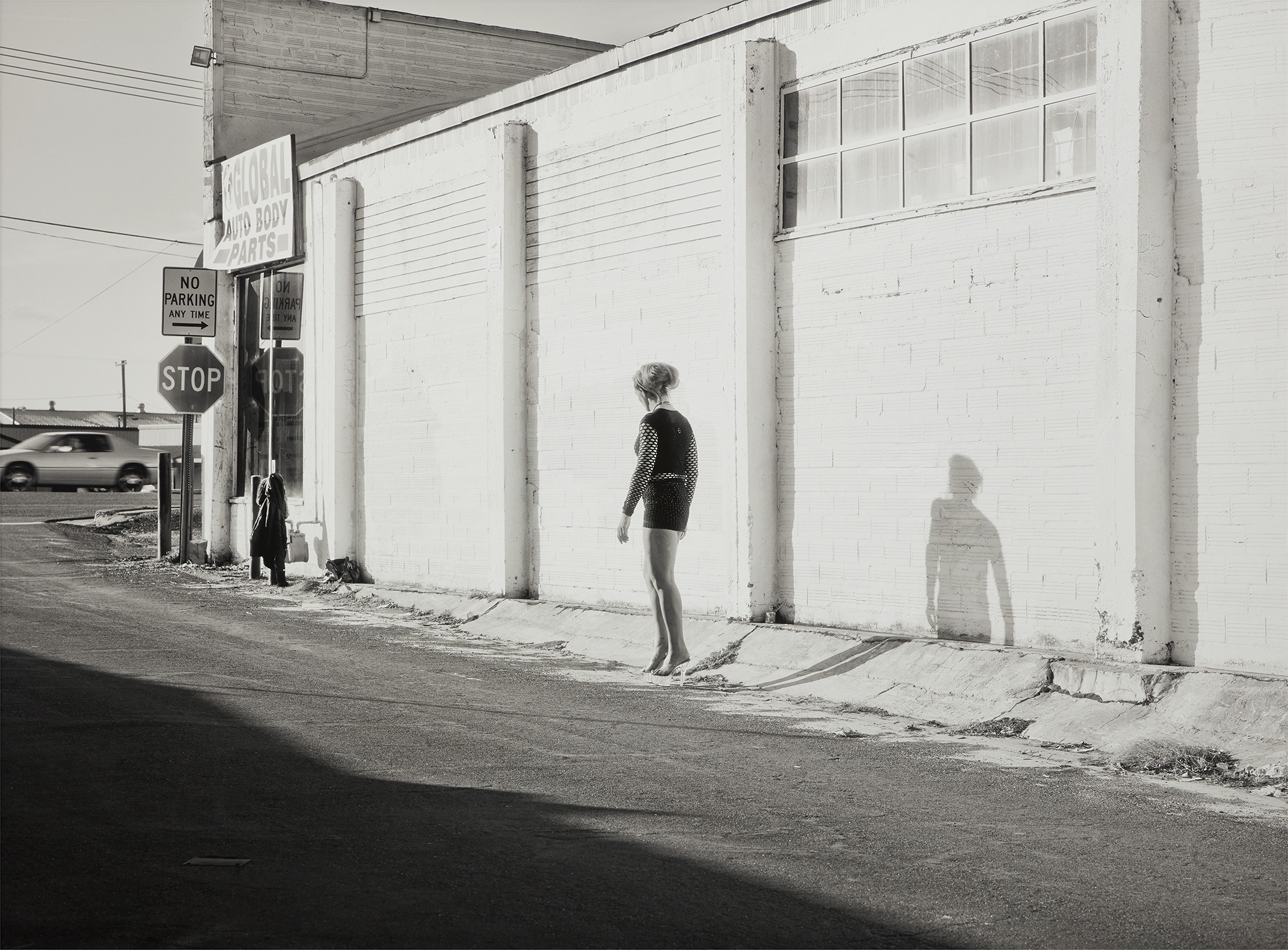 Inessa Waits Near South 9th Street, Modesto, CA