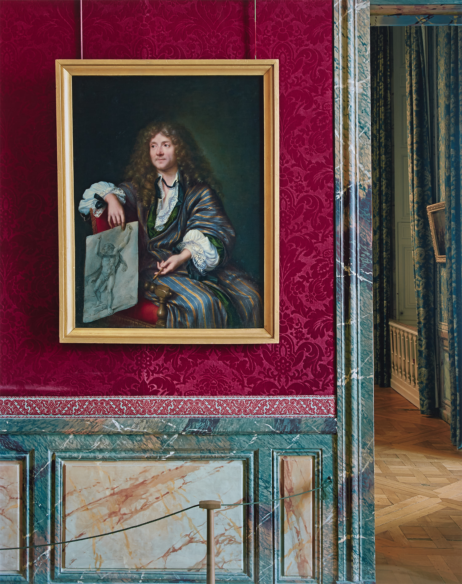 Salle la création de l'académie de Peinture et de sculpture, (II) ANR.01.011, Sale du XVII, Aile du Nord - RDC, Château de Versailles, France