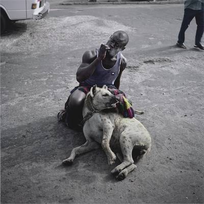 Abdullahi Mohammed with Mainasara, Lagos, Nigeria from The Hyena & Other Men