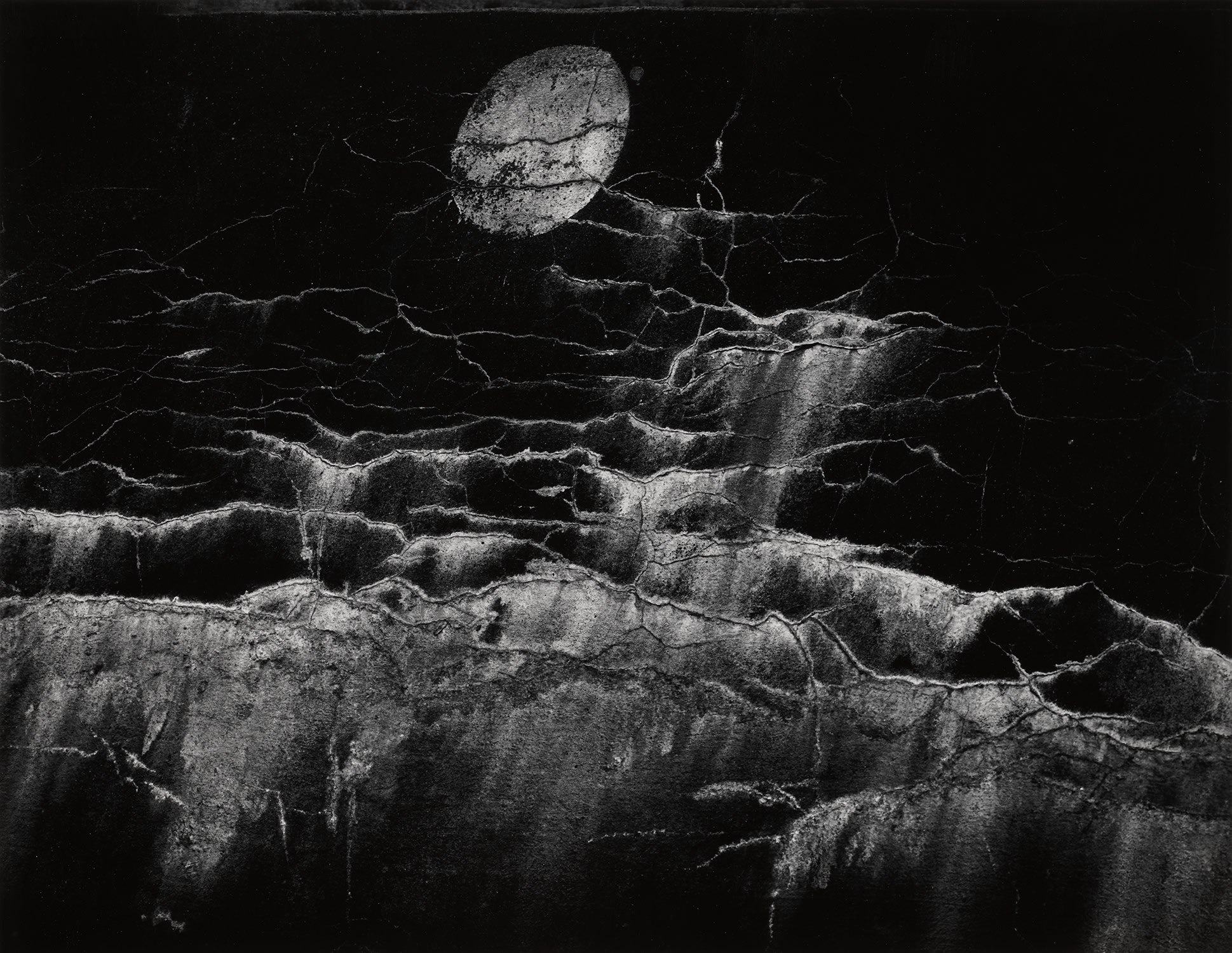 Minor White — Moon and Wall Encrustations