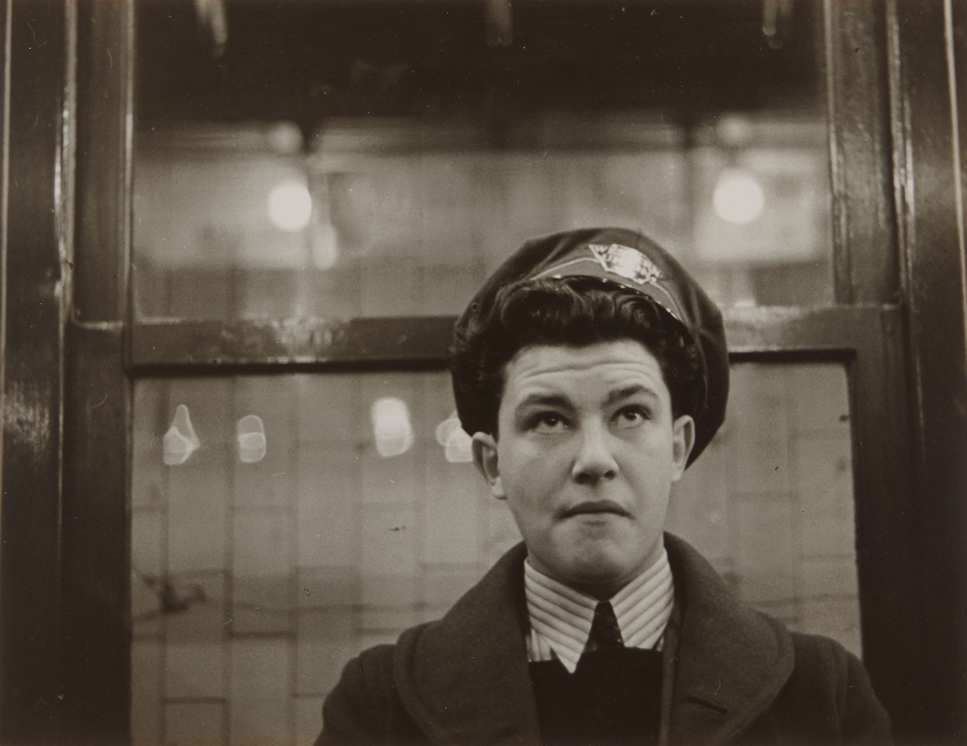 Walker Evans — Subway Portrait, January 26