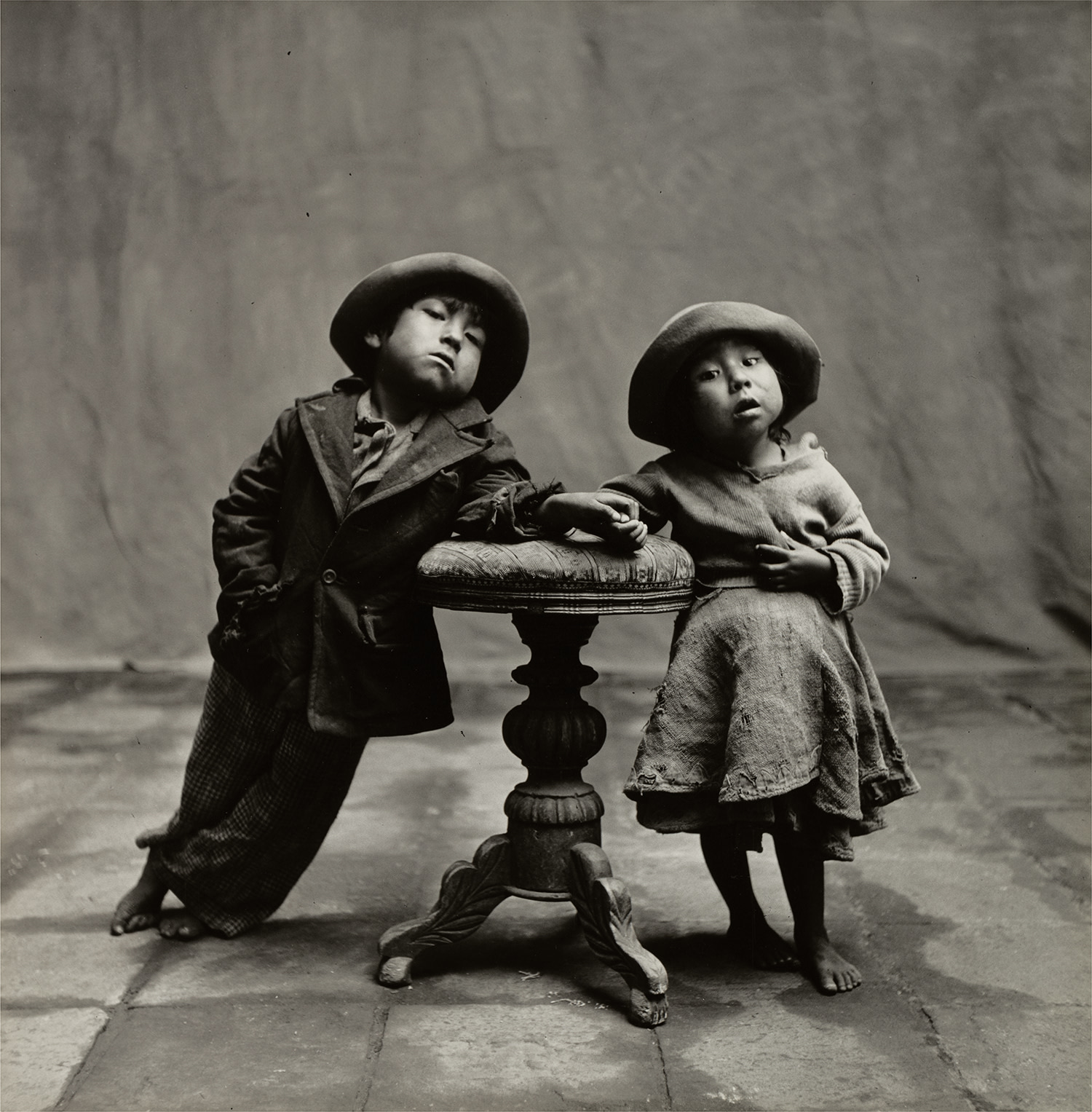 Irving Penn — Cuzco Children, Peru, December