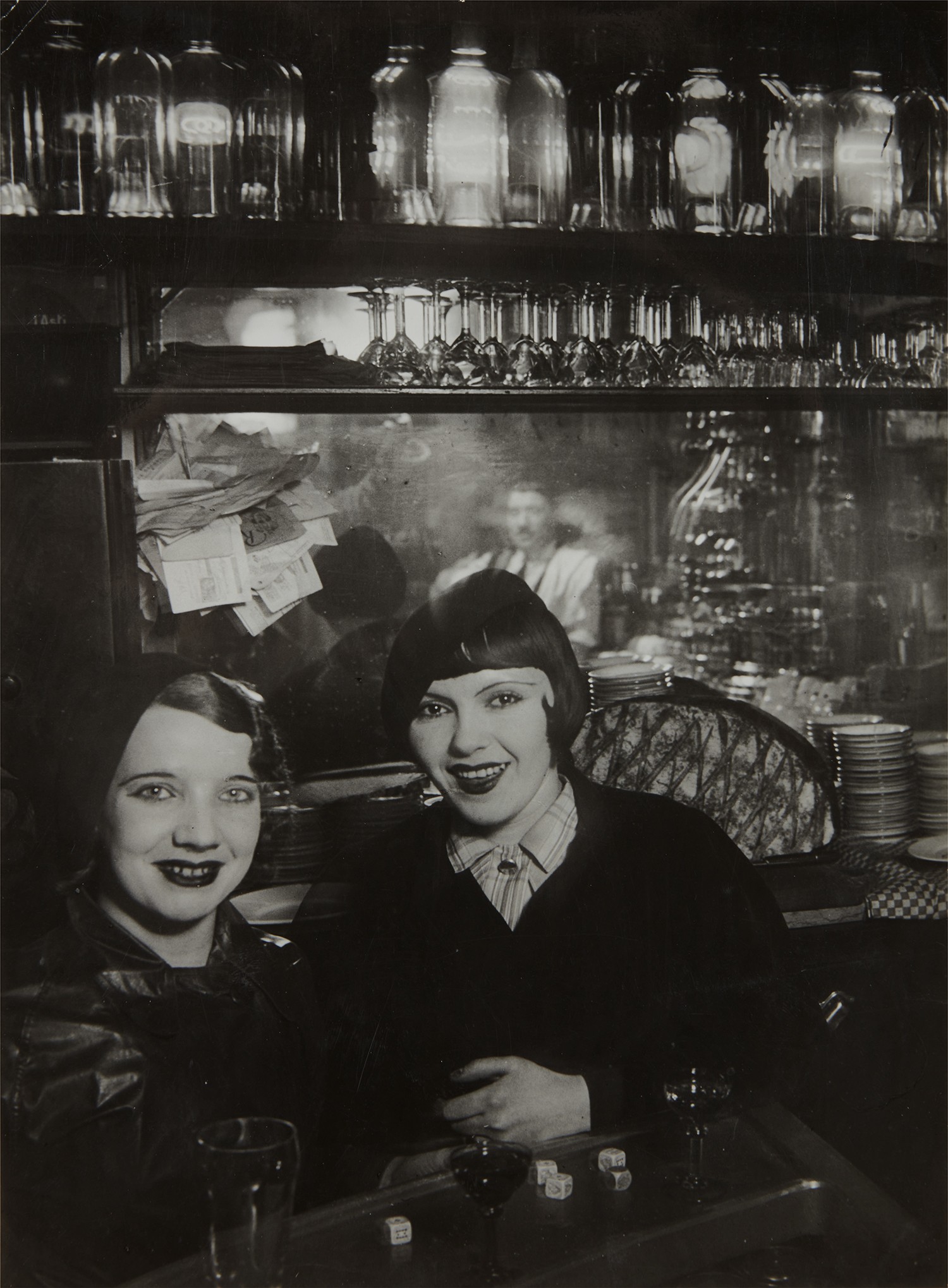 Brassaï (Gyula Halász) — Prostitutes in a Bar, Boulevard Rochechouart, Montmartre