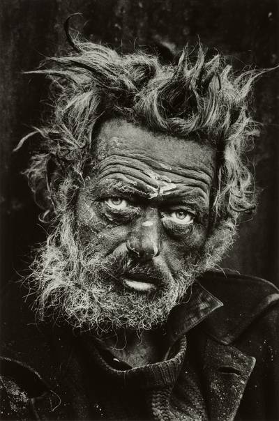 Tormented, Homeless Irishman, Spitalfields, London