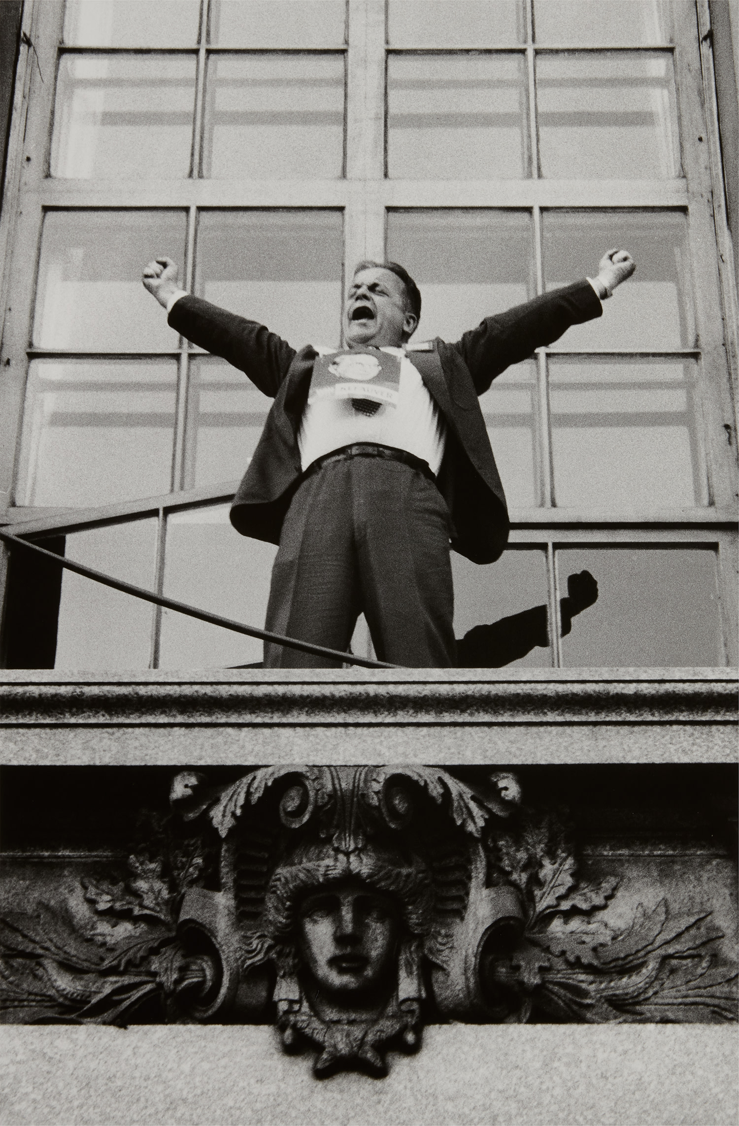 Robert Frank — Political rally - Chicago