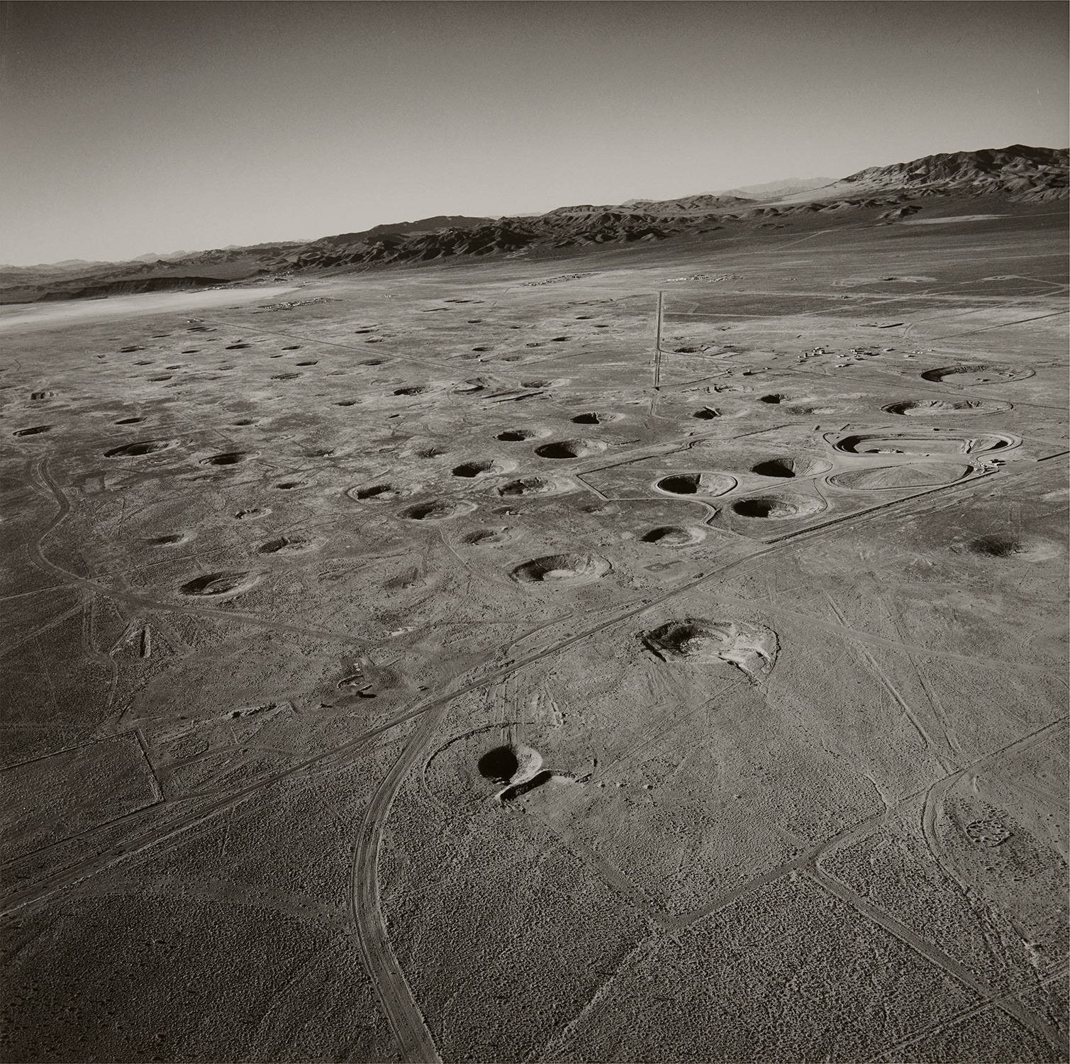 Subsidence Craters on Yucca Flat, Nevada Test Site