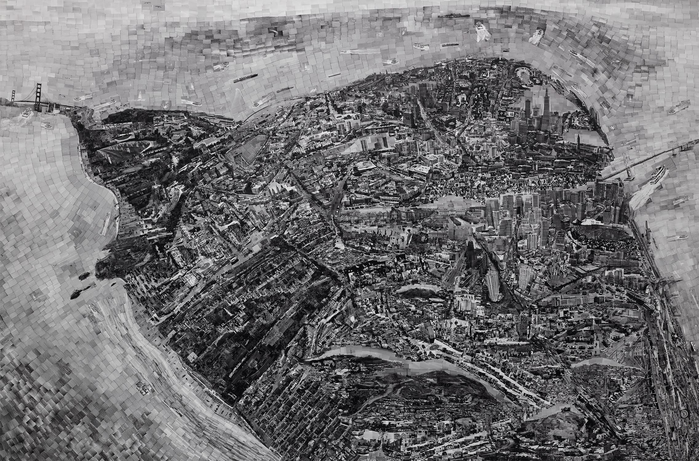 Diorama Map: San Francisco