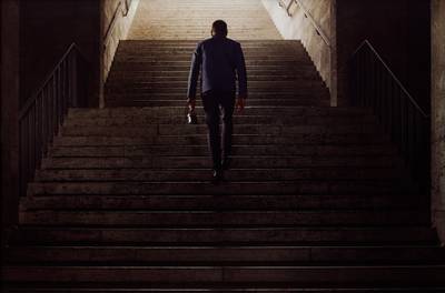 Berlin, Olympia Stadion, Westend, Selbstporträt, 25th of April