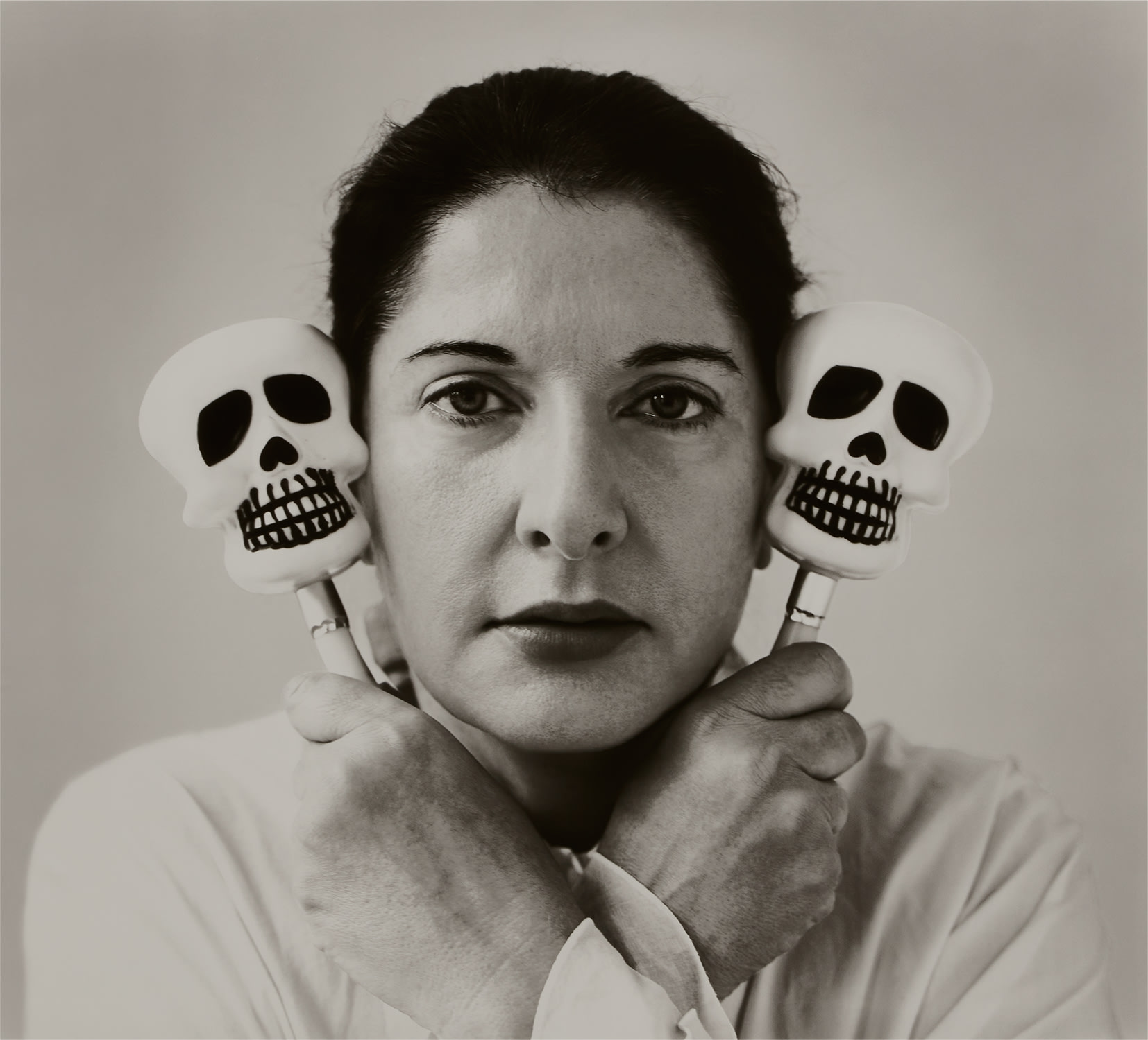 Marina Abramović — Portrait with Maracas