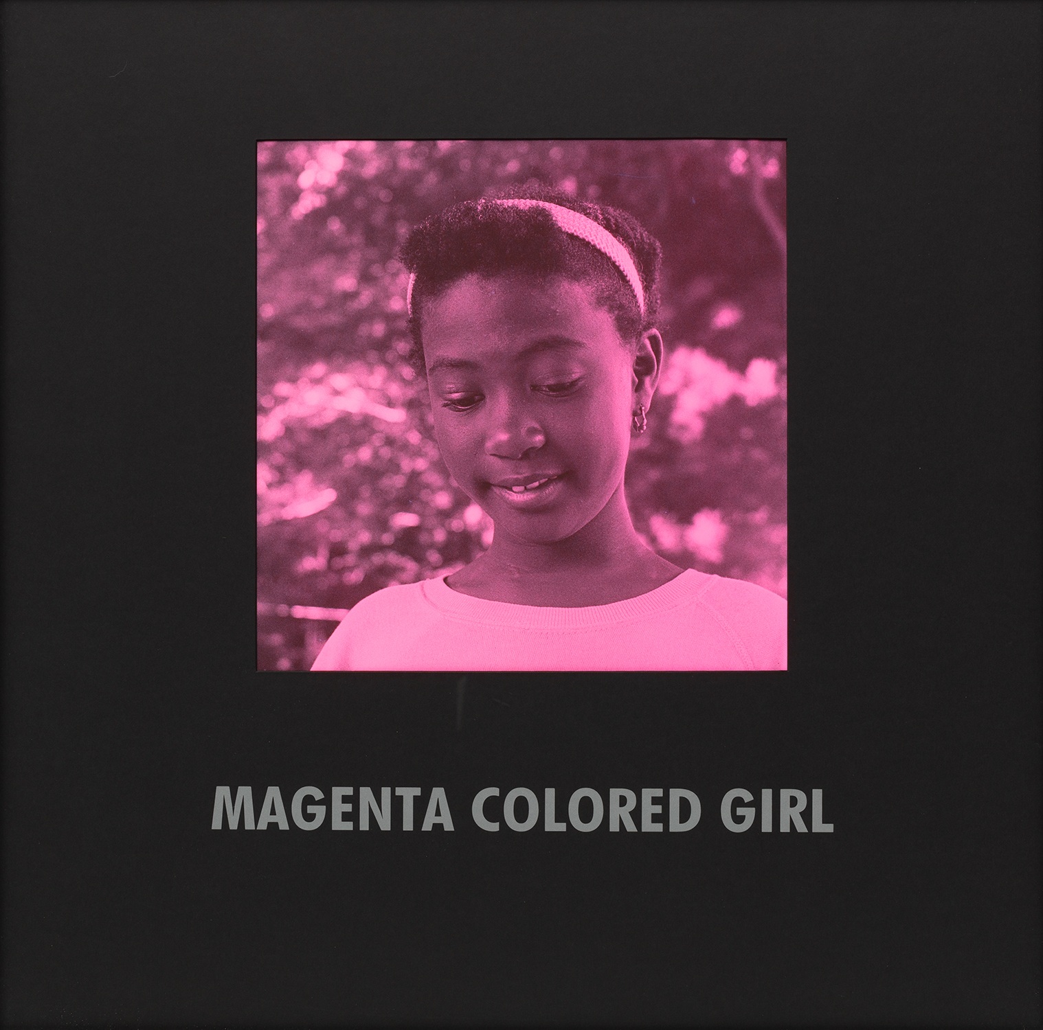 Carrie Mae Weems — Magenta Colored Girl