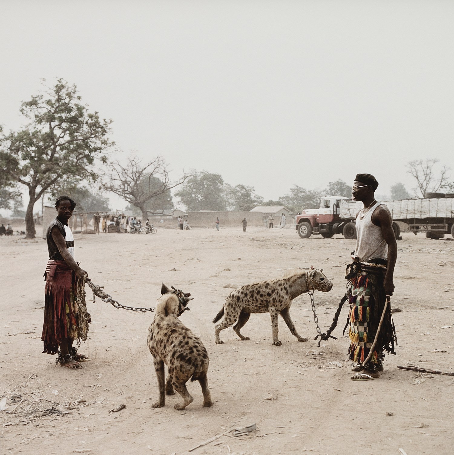 Pieter Hugo — Mallam Galadima Ahmadu with Jamis & Mallam Mantari Lamal with Mainasara, Nigeria from The Hyena and Other Men
