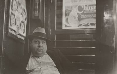 Subway Portrait (man with hat)