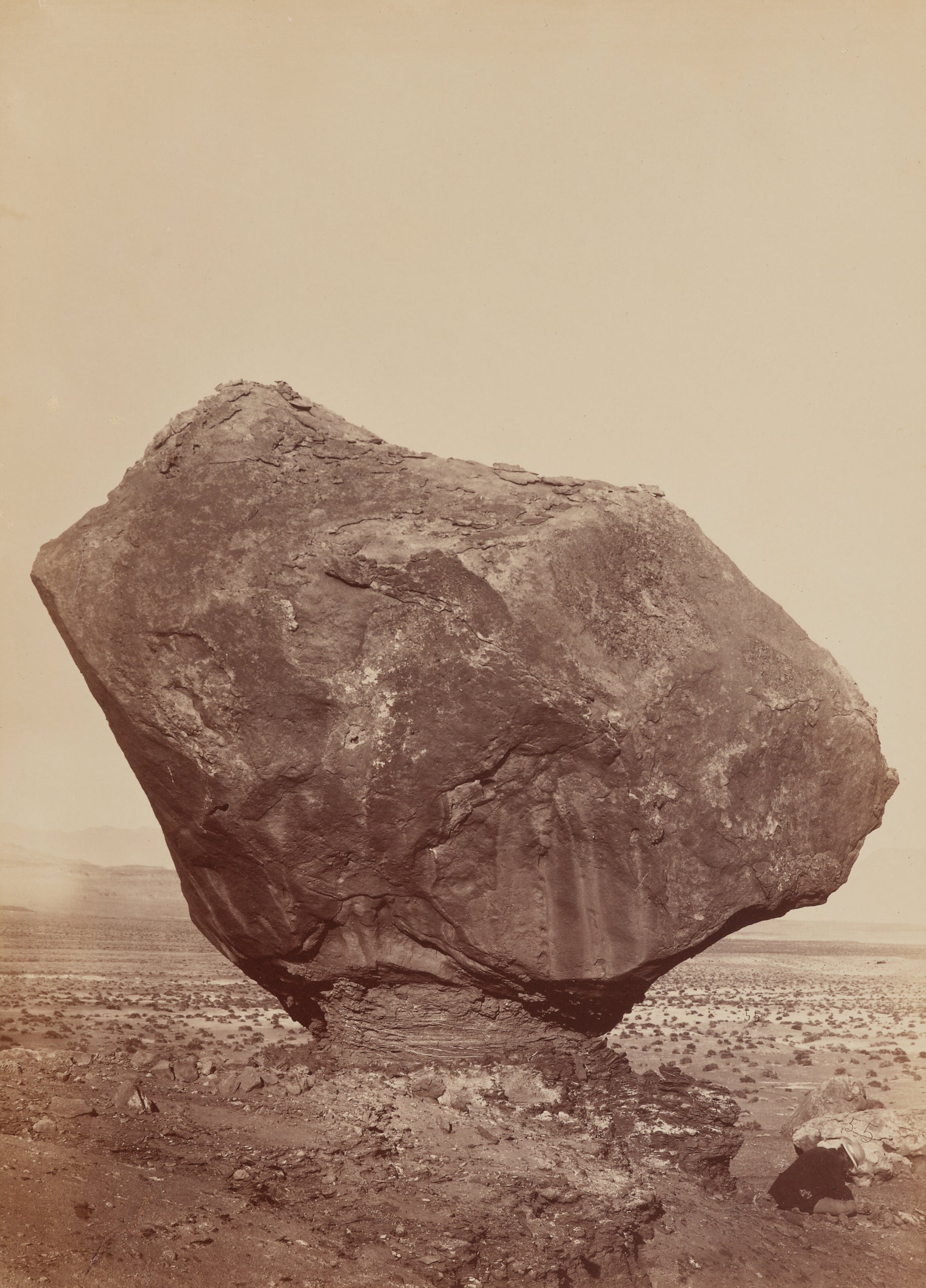 Perched Rock, Rocker Creek, Arizona, No. 55