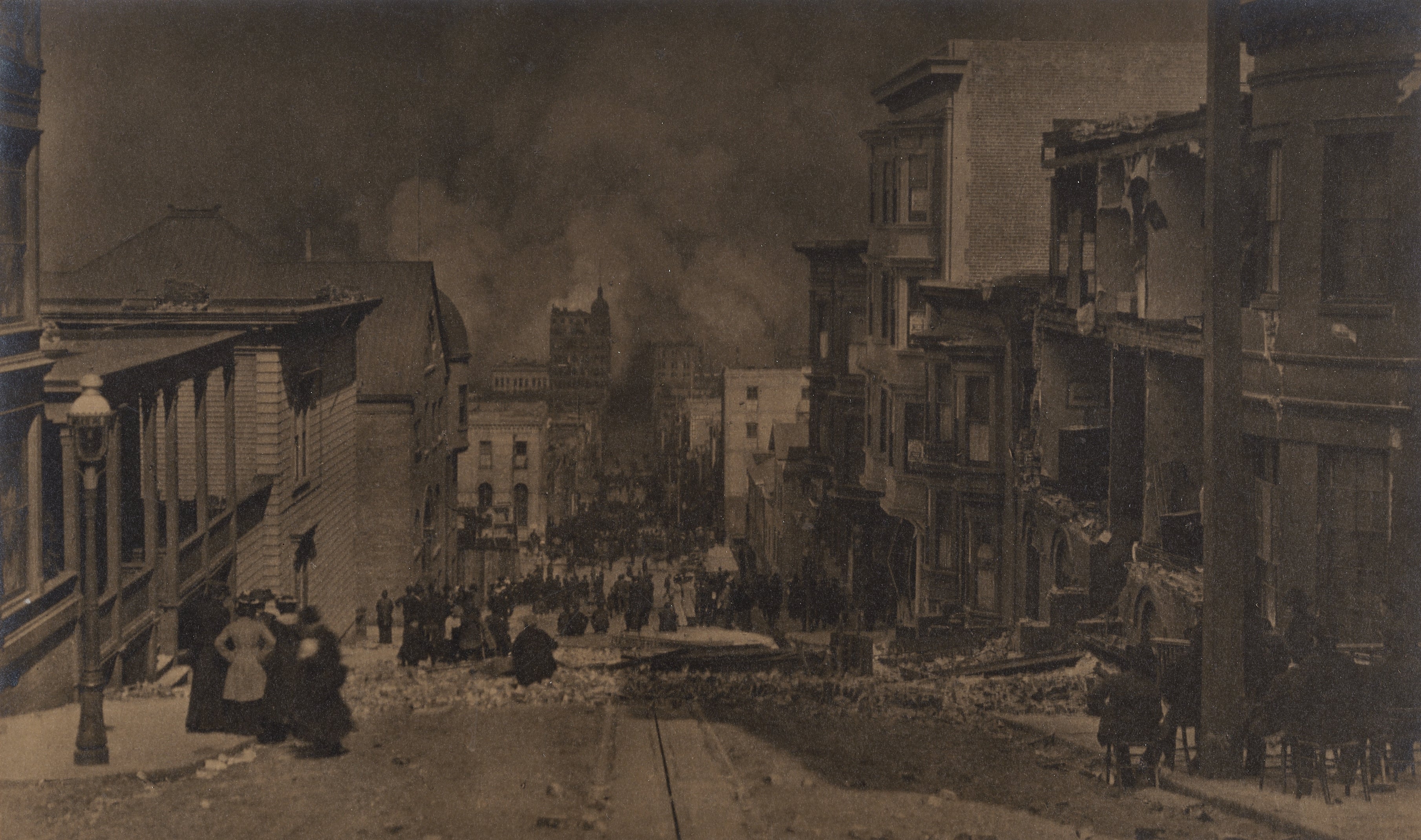 Arnold Genthe — San Francisco, April 18th