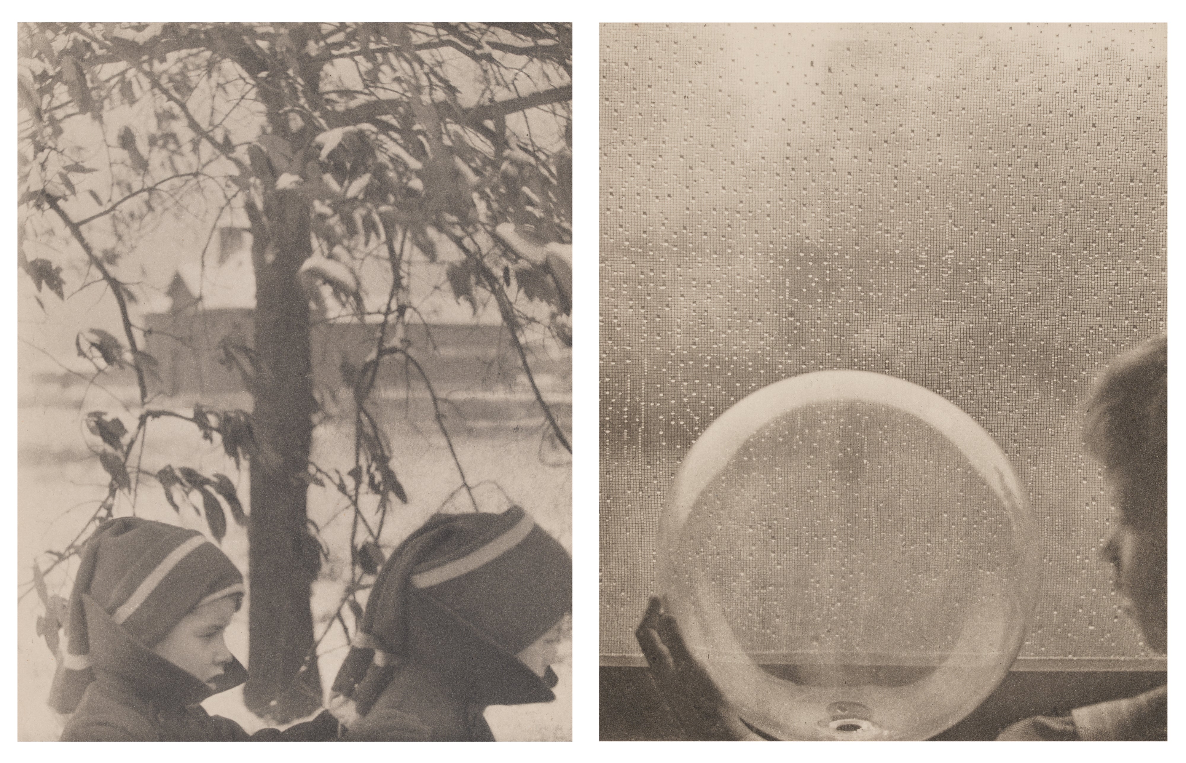 Drops of Rain; Boys Going to School