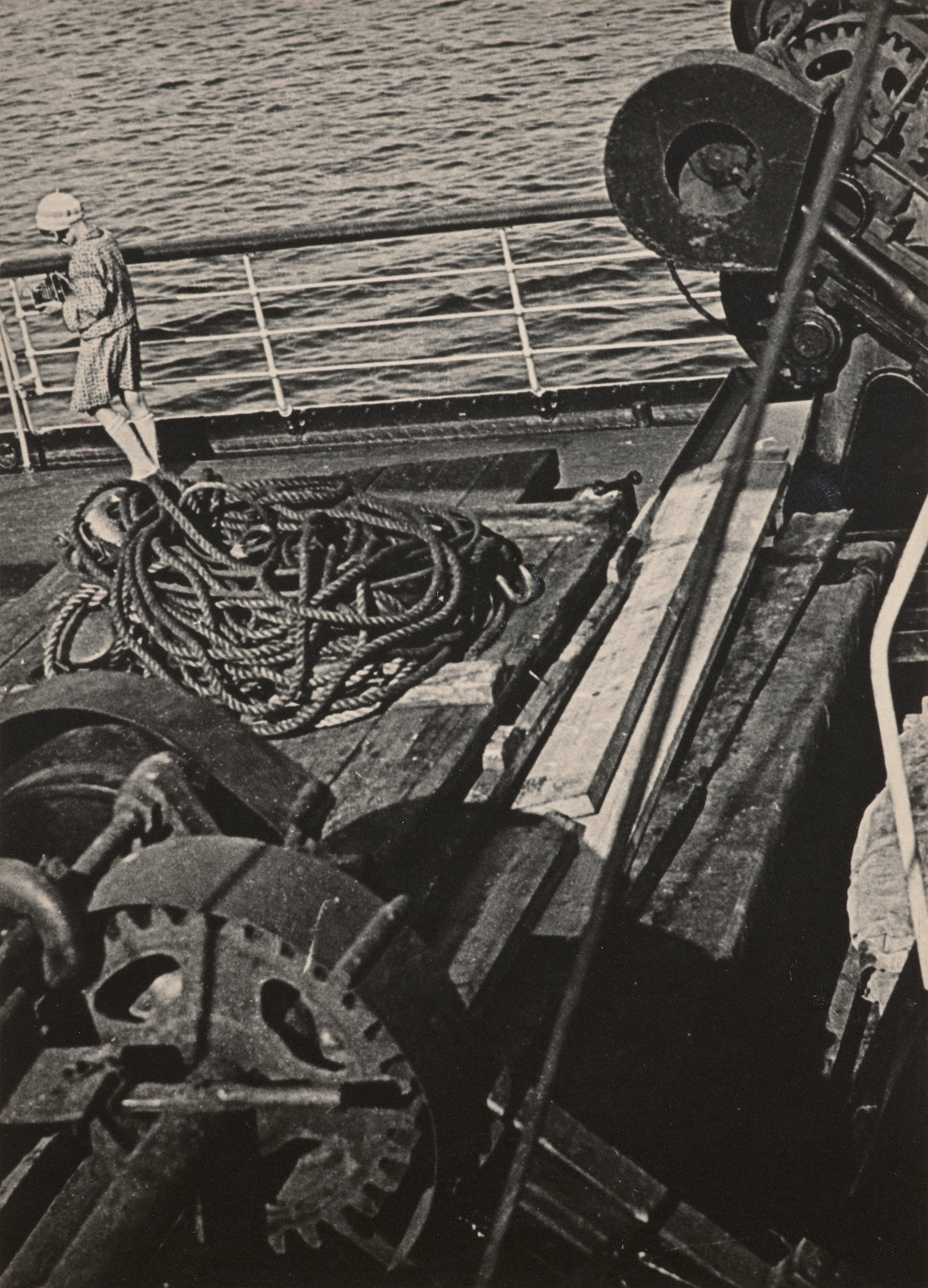 Photoreporter in the North Arctic Sea