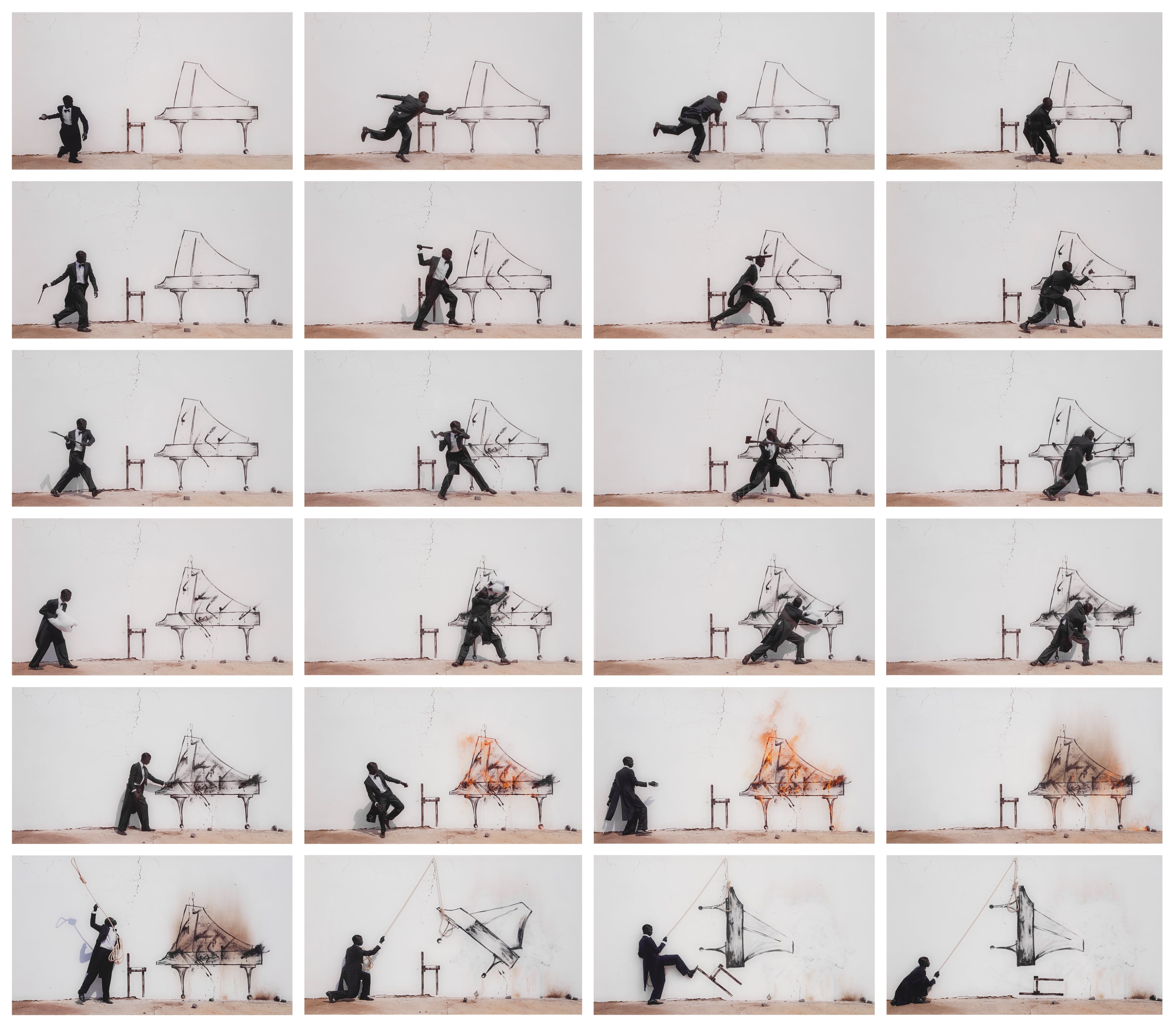 Robin Rhode — Piano Chair