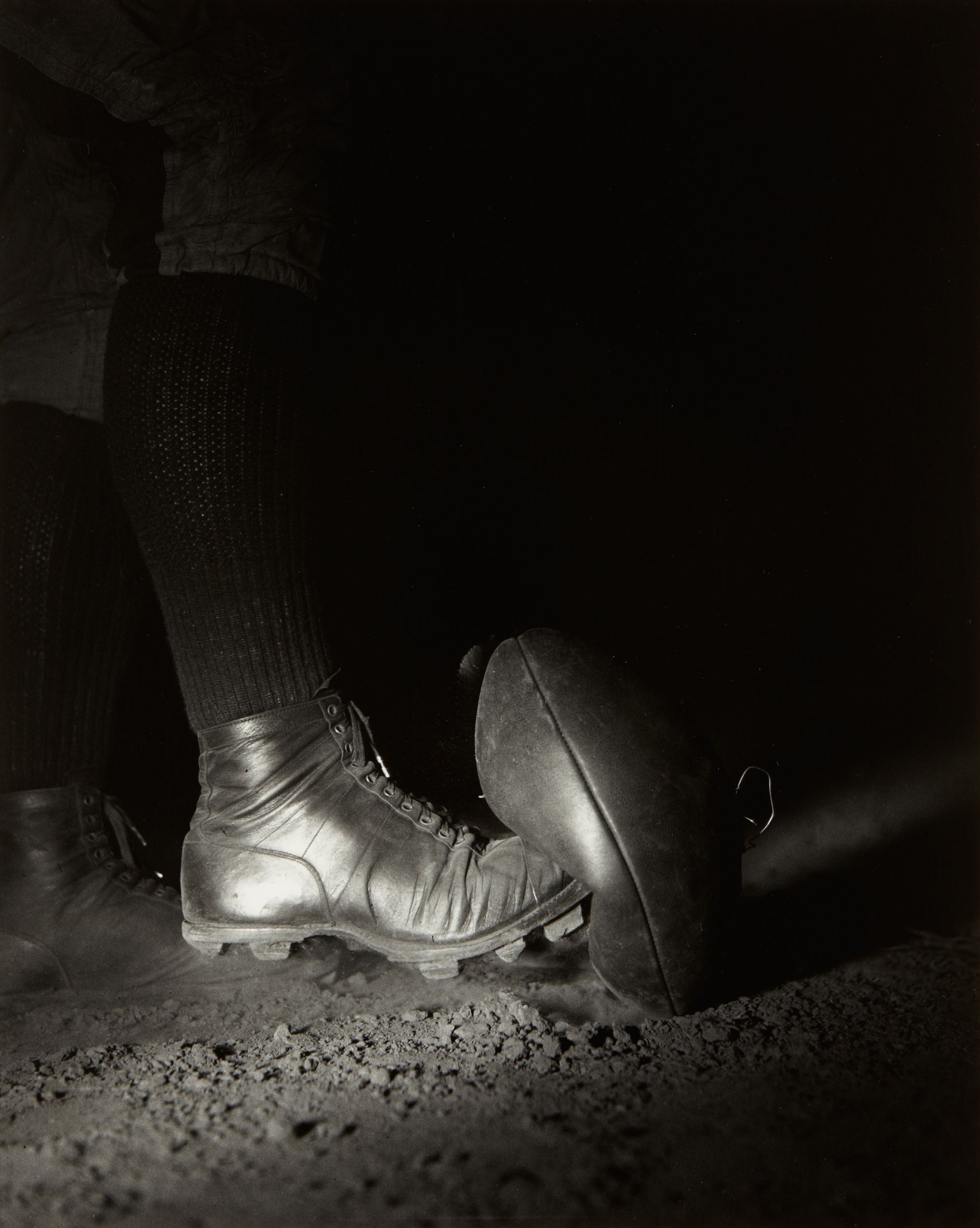 Football Kick - Wesley E. Fesler