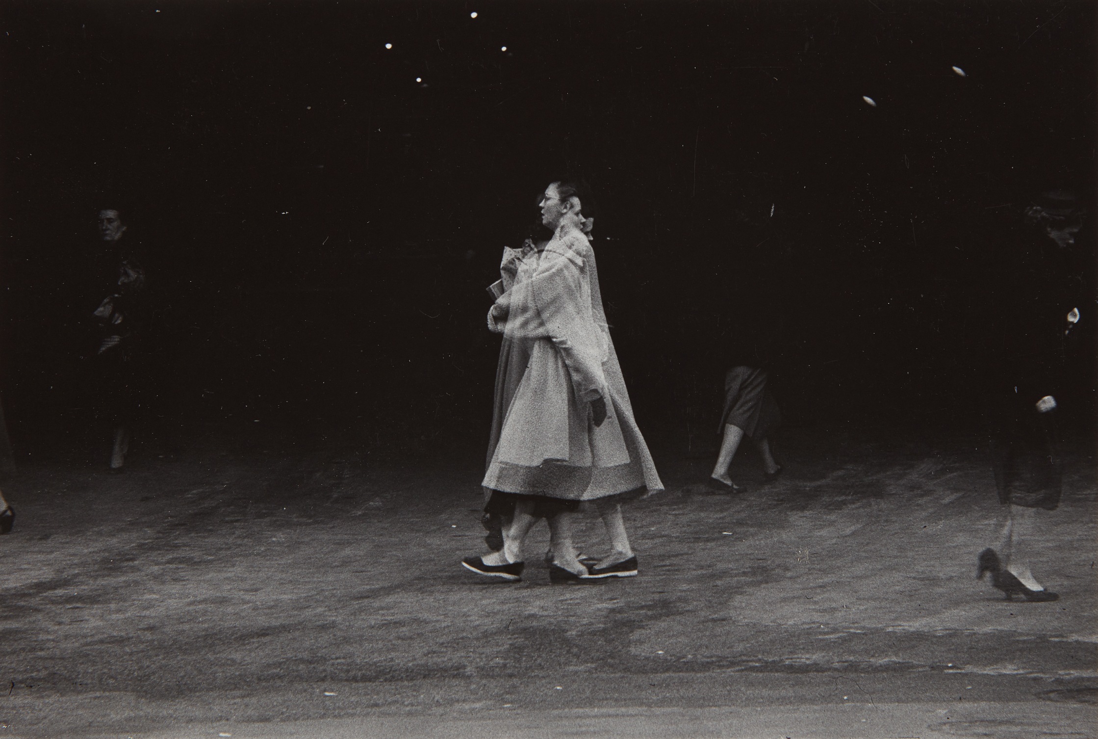 Harry Callahan — Chicago (multiple exposure of women walking)