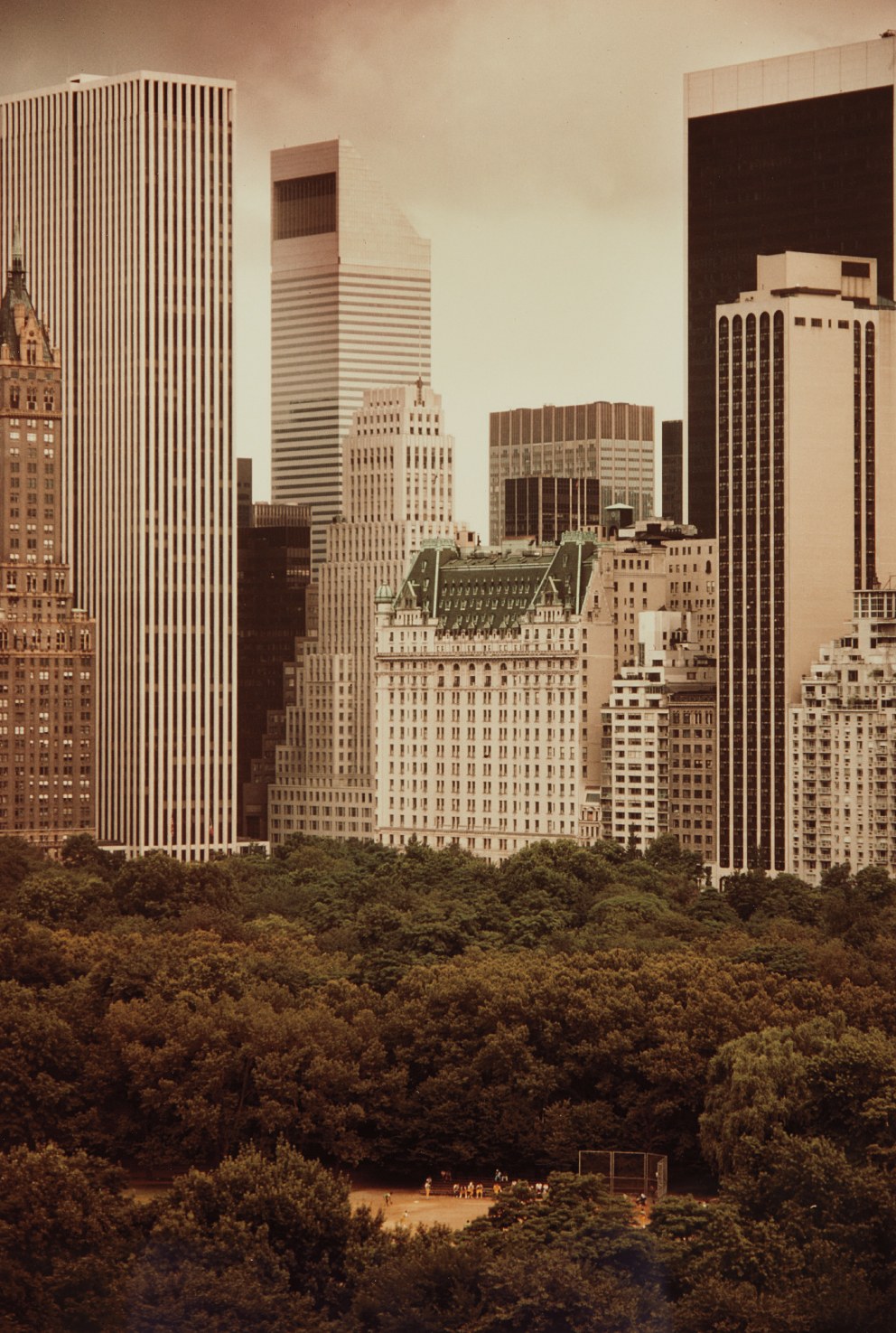 Ruth Orkin — Plaza and Baseball in Central Park