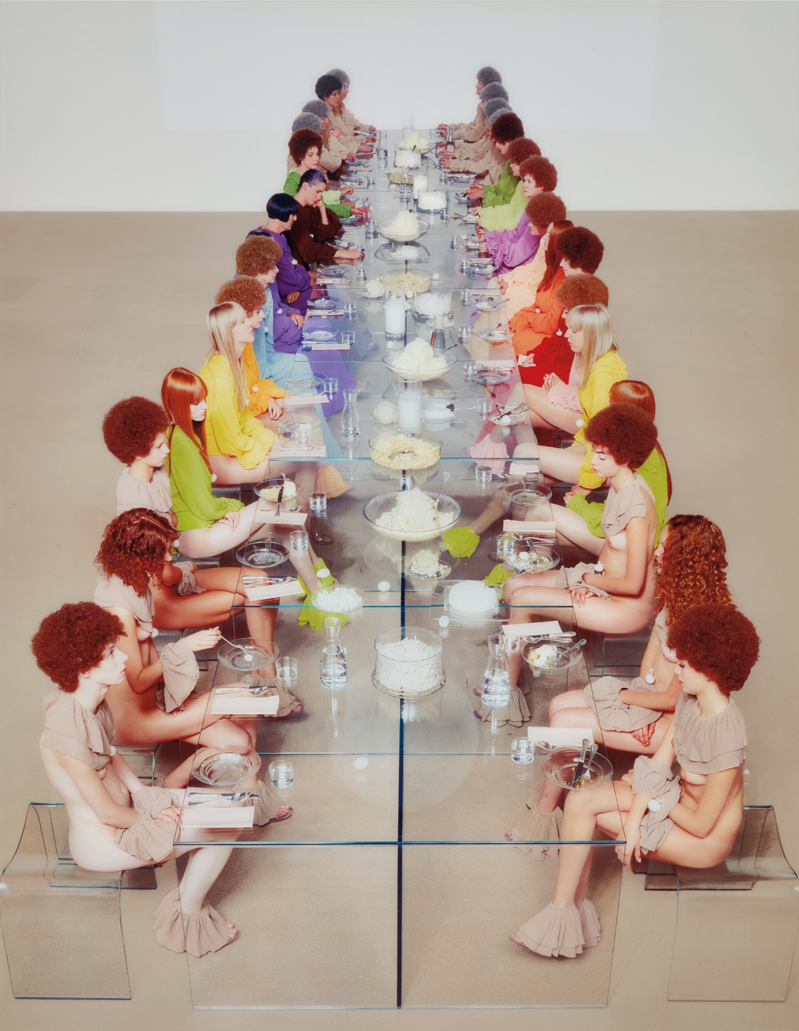 Vanessa Beecroft — VB52, Castello di Rivoli, Turin