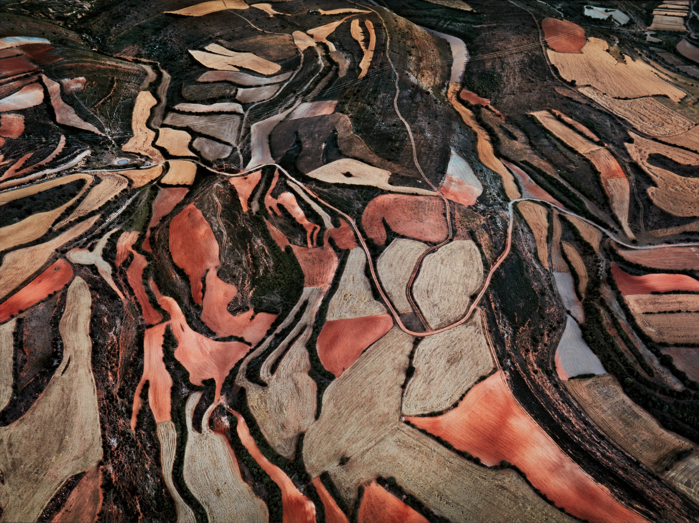 Edward Burtynsky — Dryland Farming #24, Monegros County, Aragon, Spain