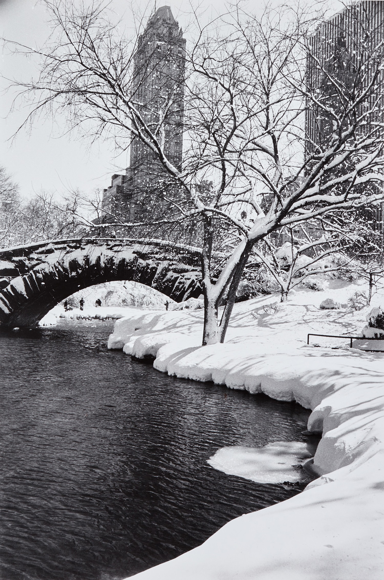 Alfred Eisenstaedt — Central Park after a snowstorm, New York
