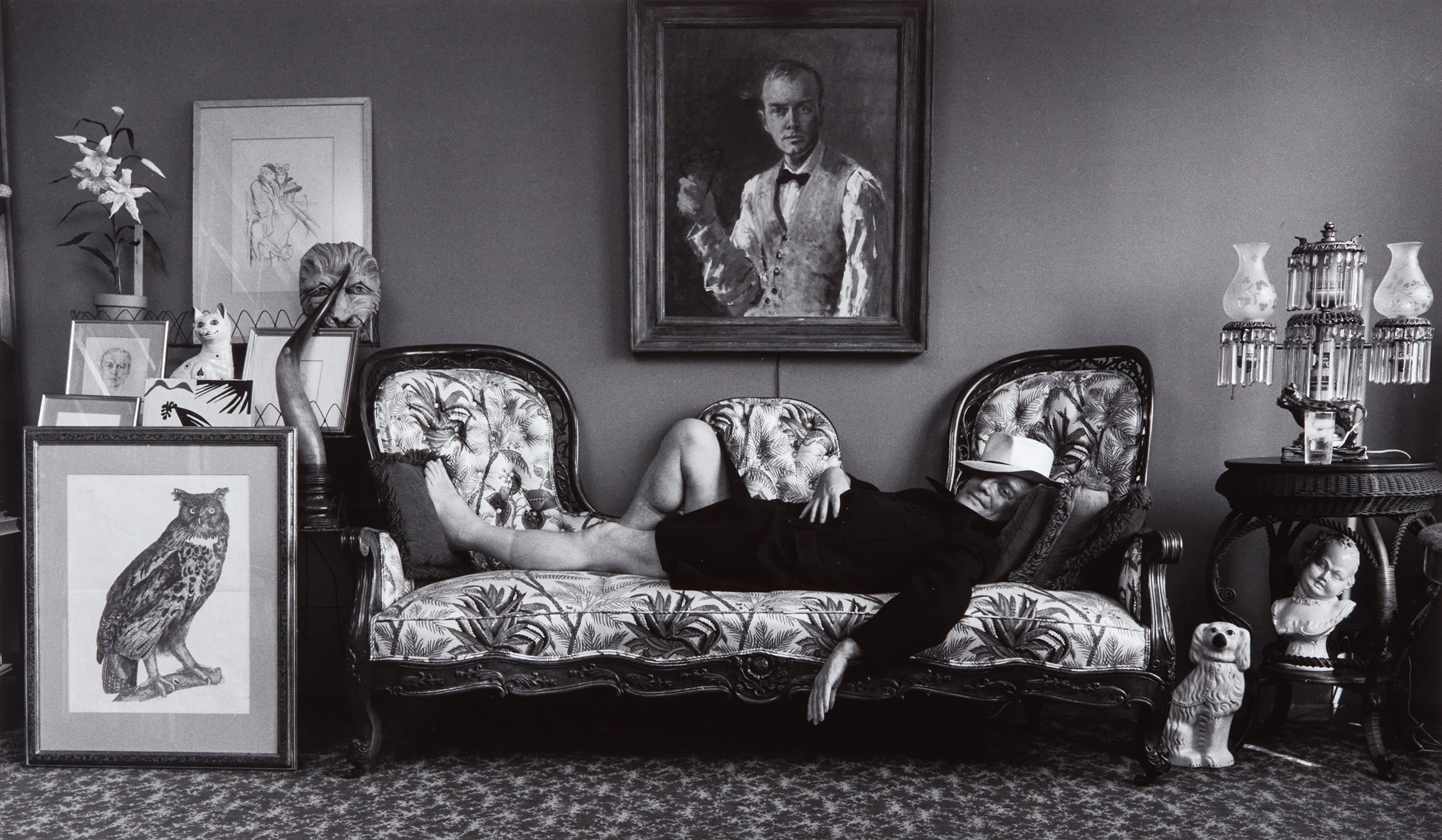 Arnold Newman — Truman Capote, New York City